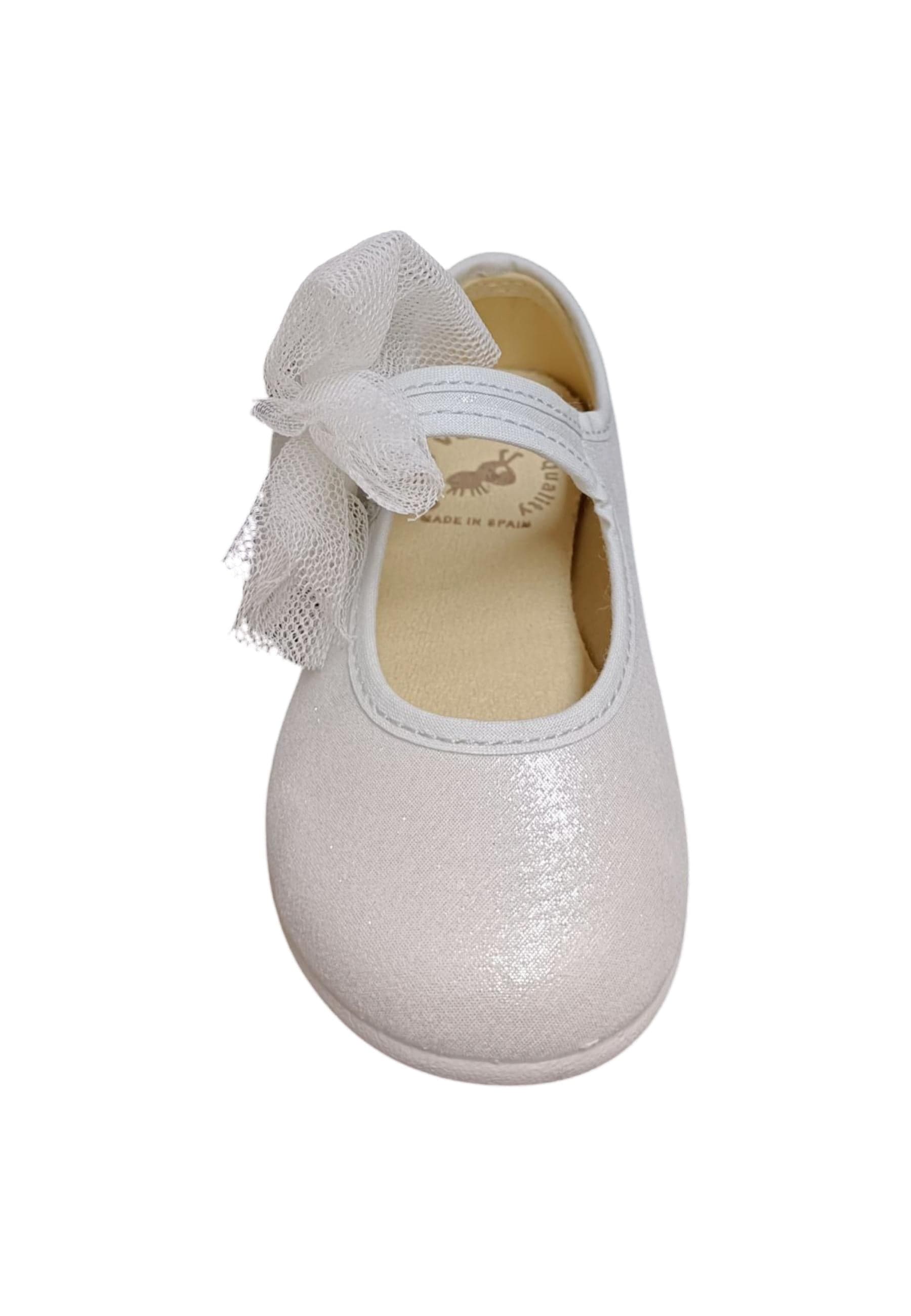 Ballerina bambina Vul-Ladi Candy argento tela velcro comfort style in Ballerine Scarpetteria Gica - Trani, commercioVirtuoso.it