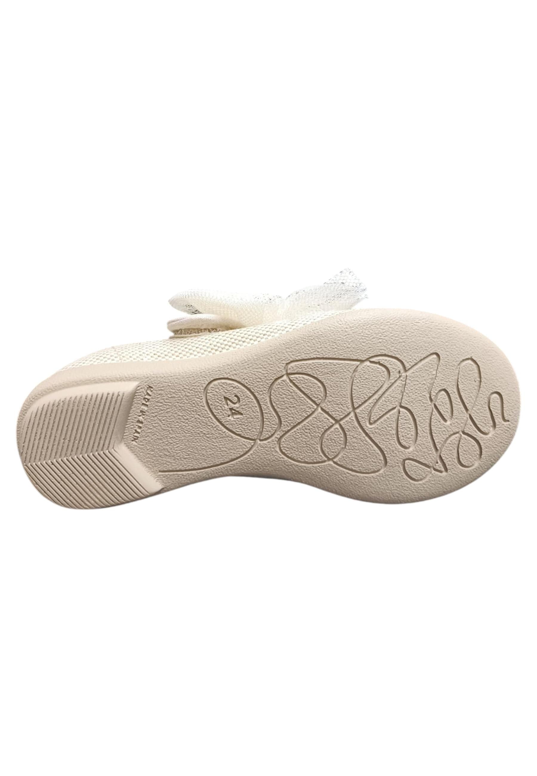 Ballerina bambina Vul-Ladi Candy beige tela velcro comfort style in Ballerine Scarpetteria Gica - Trani, commercioVirtuoso.it