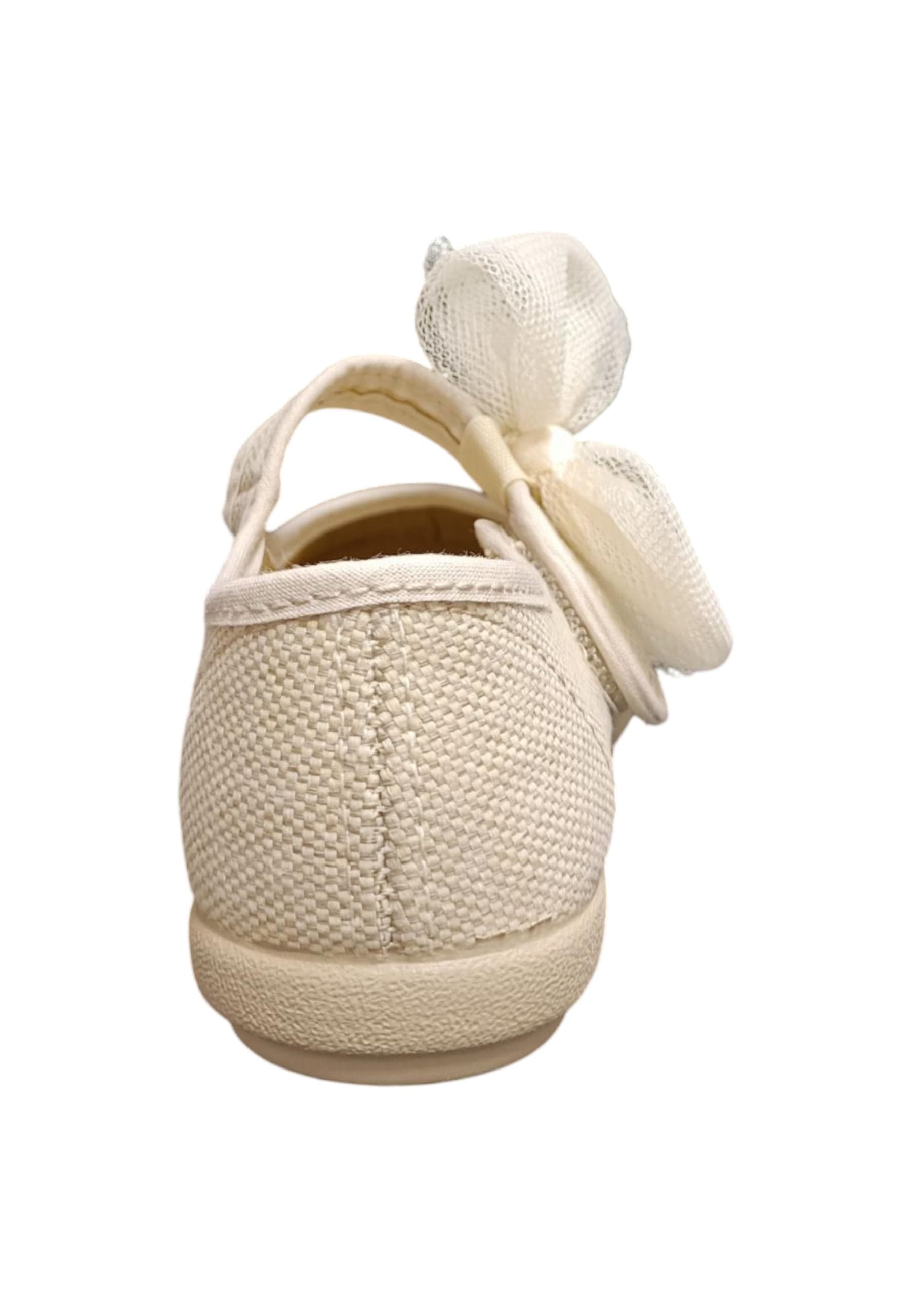 Ballerina bambina Vul-Ladi Candy beige tela velcro comfort style in Ballerine Scarpetteria Gica - Trani, commercioVirtuoso.it