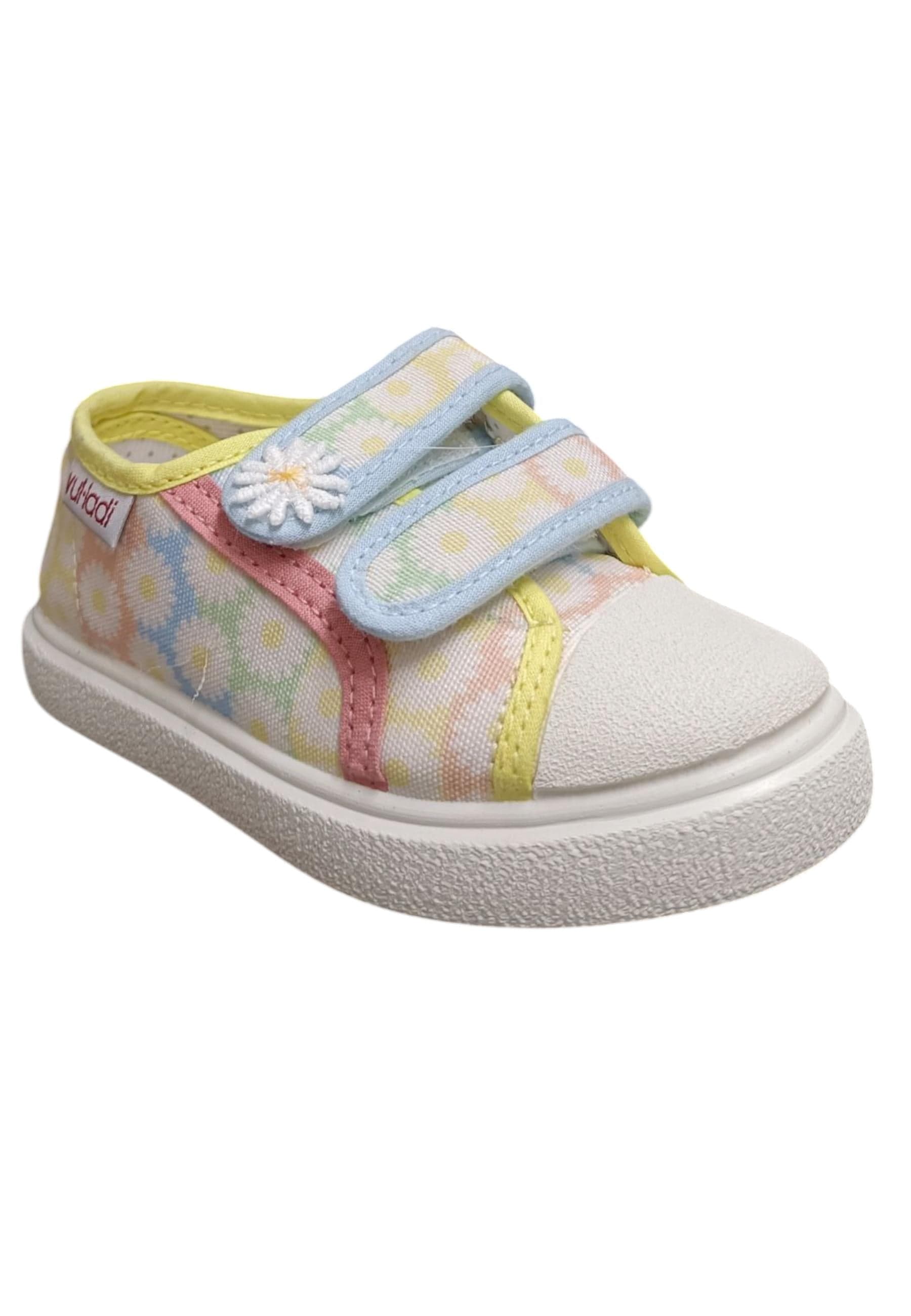 Scarpe sneakers Bambine e ragazze VUL-LADI CHIQUI  Multicolor velcro in Ballerine Scarpetteria Gica - Trani, commercioVirtuoso.it