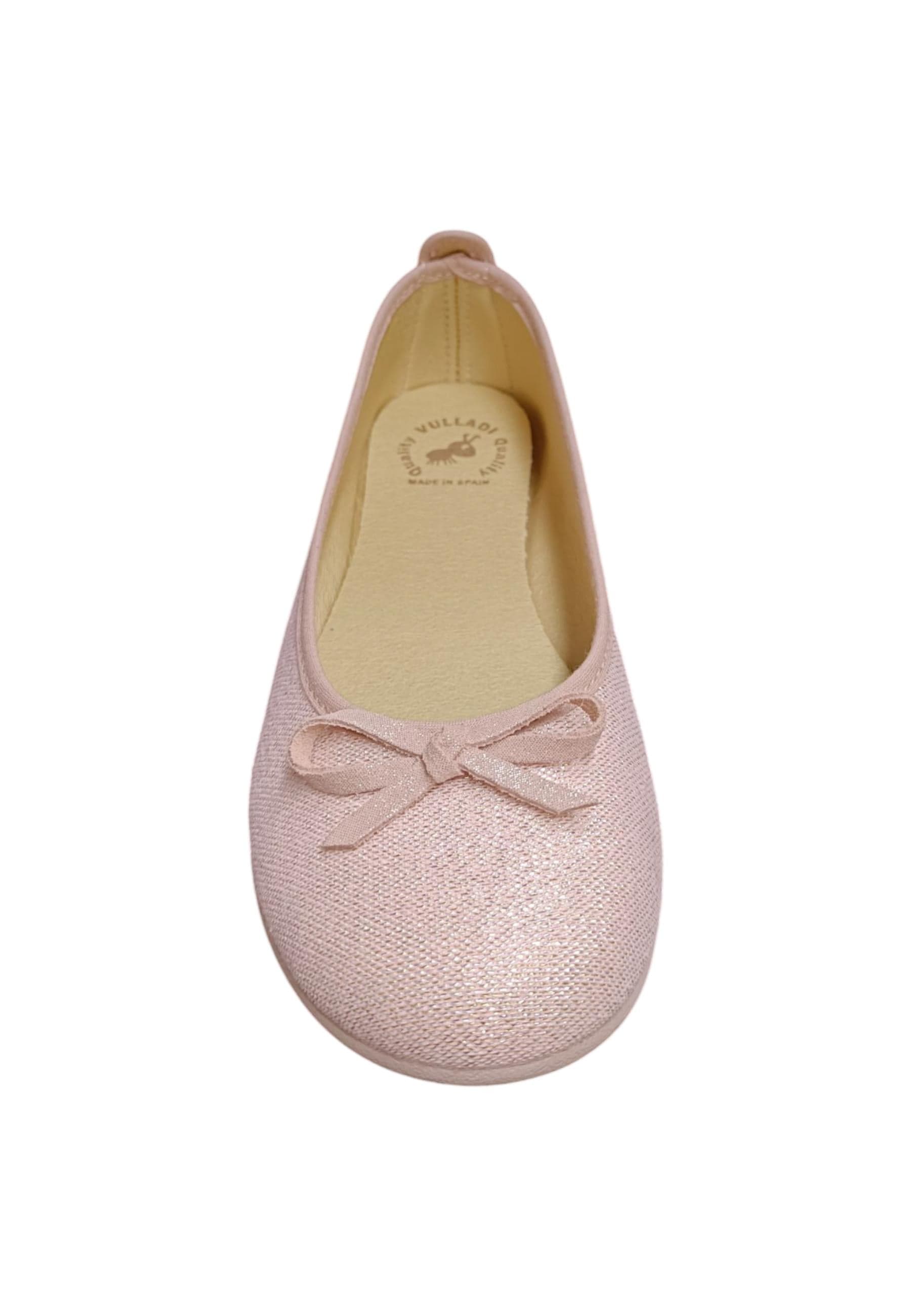 Ballerina bambina Vul-Ladi Candy cipria tela elastico comfort style in Ballerine Scarpetteria Gica - Trani, commercioVirtuoso.it