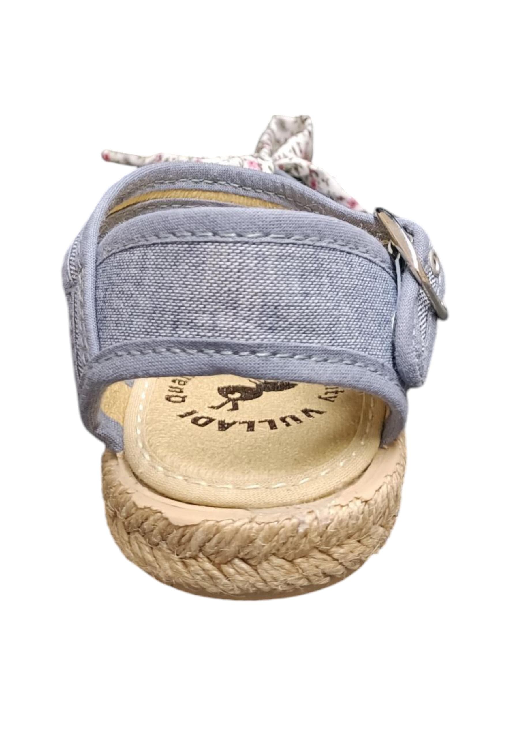 Espadrillas bambina Vul-Ladi Carla jeans tela velcro summer style in Ballerine Scarpetteria Gica - Trani, commercioVirtuoso.it