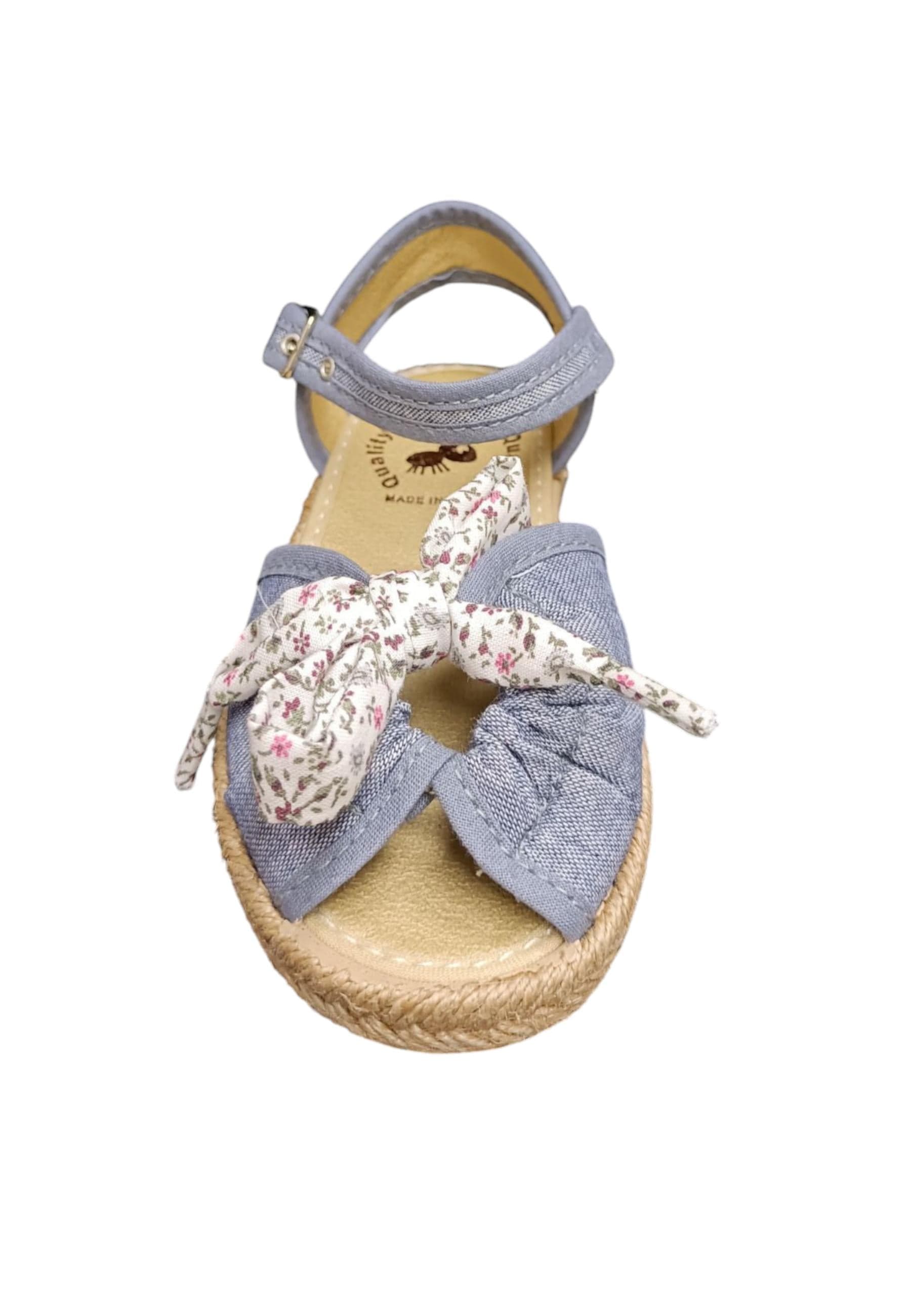 Espadrillas bambina Vul-Ladi Carla jeans tela velcro summer style in Ballerine Scarpetteria Gica - Trani, commercioVirtuoso.it