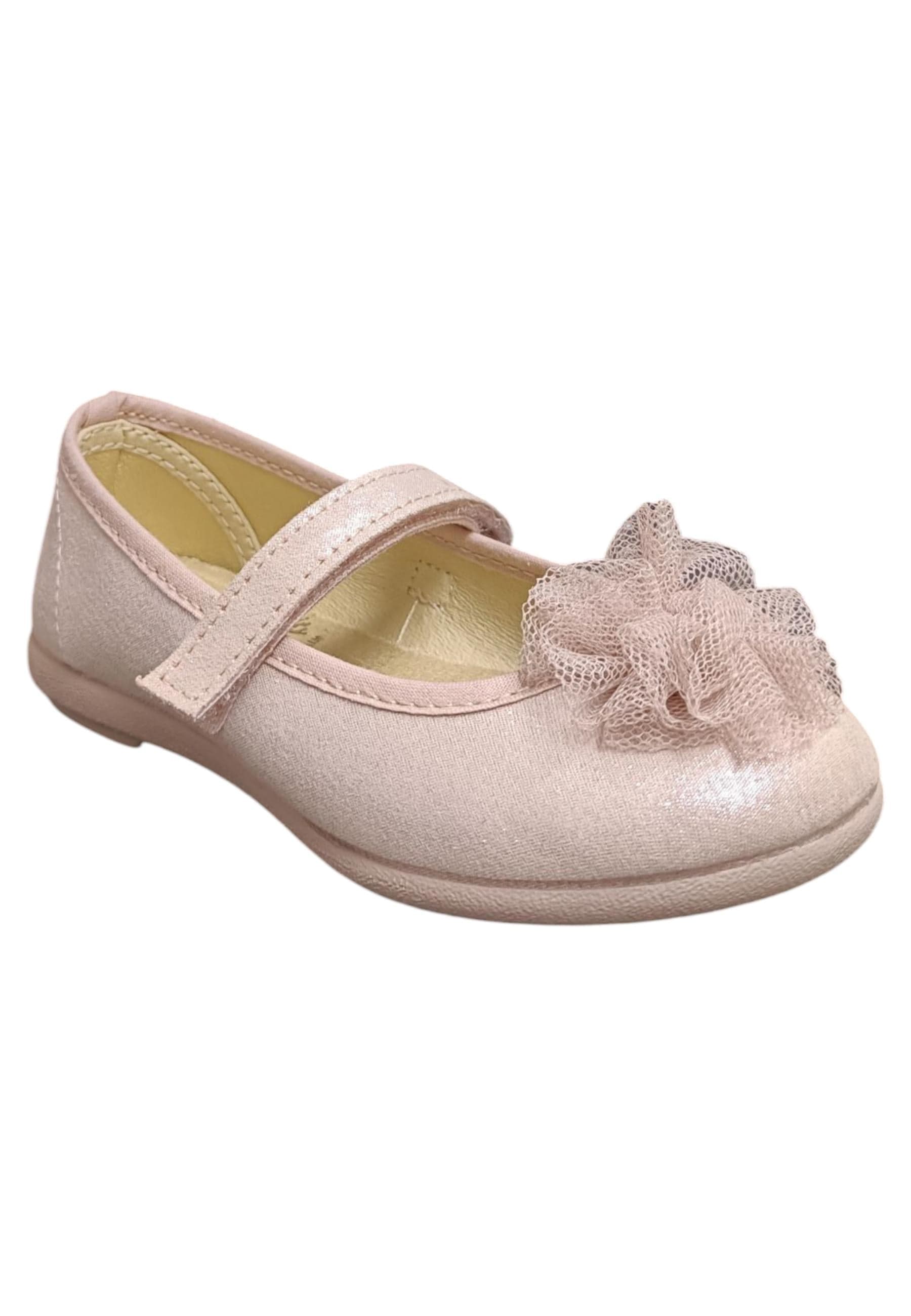 Ballerina bambina Vul-Ladi Candy cipria tela velcro comfort style in Ballerine Scarpetteria Gica - Trani, commercioVirtuoso.it