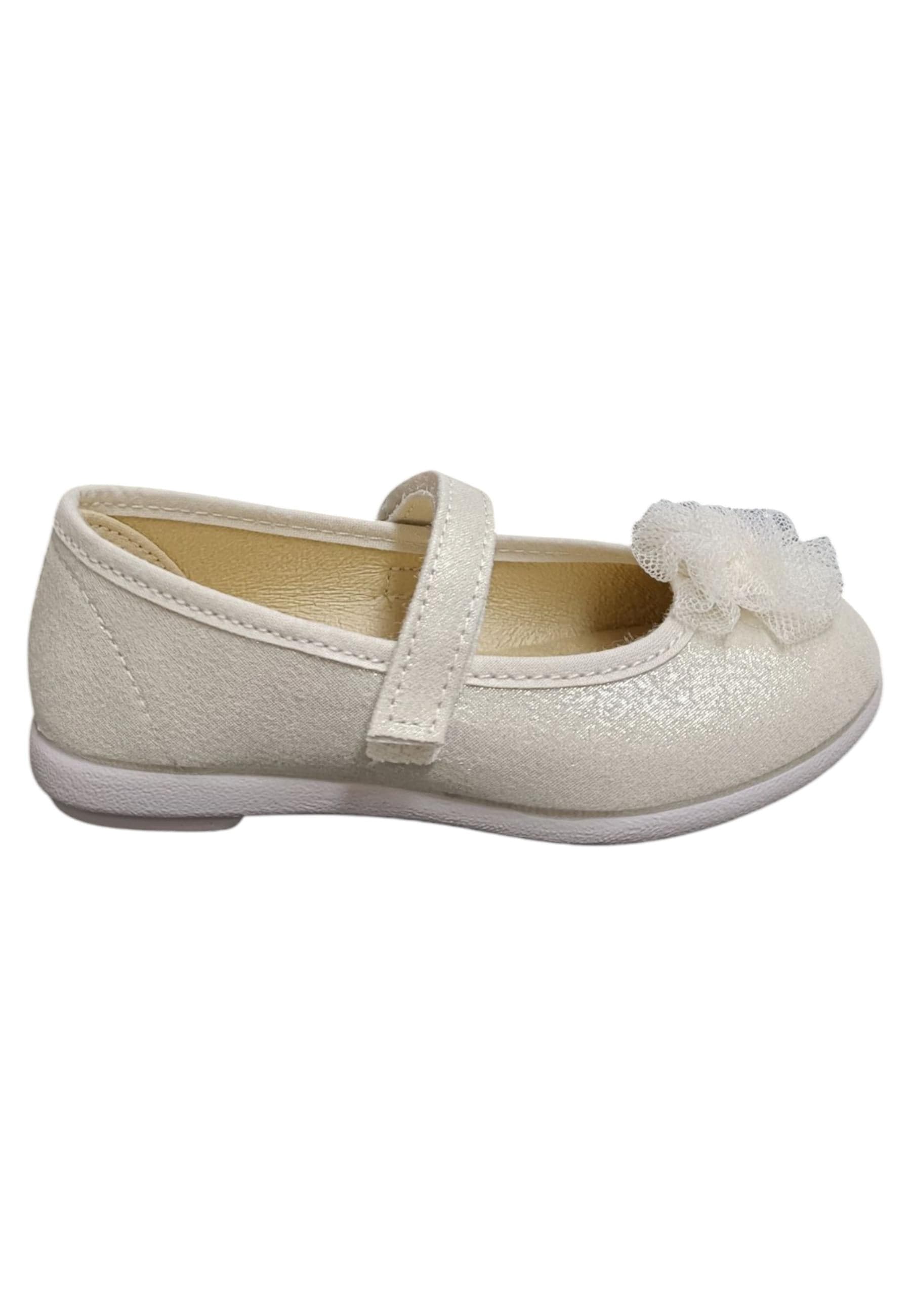 Ballerina bambina Vul-Ladi Candy beige tela velcro comfort style in Ballerine Scarpetteria Gica - Trani, commercioVirtuoso.it