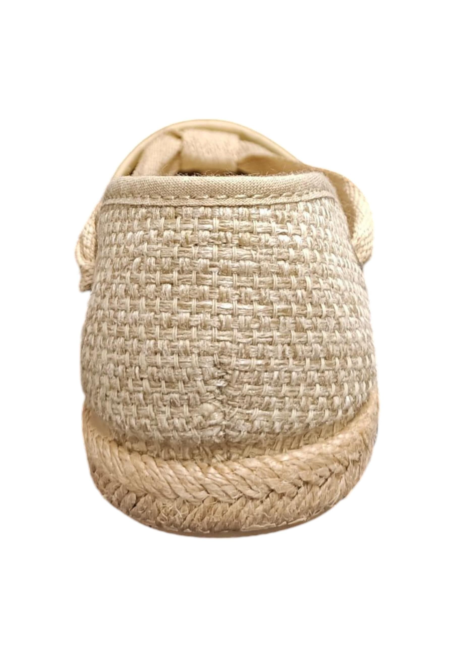 Espadrillas bambina Vul-Ladi Carla beige tela laccio summer style in Ballerine Scarpetteria Gica - Trani, commercioVirtuoso.it