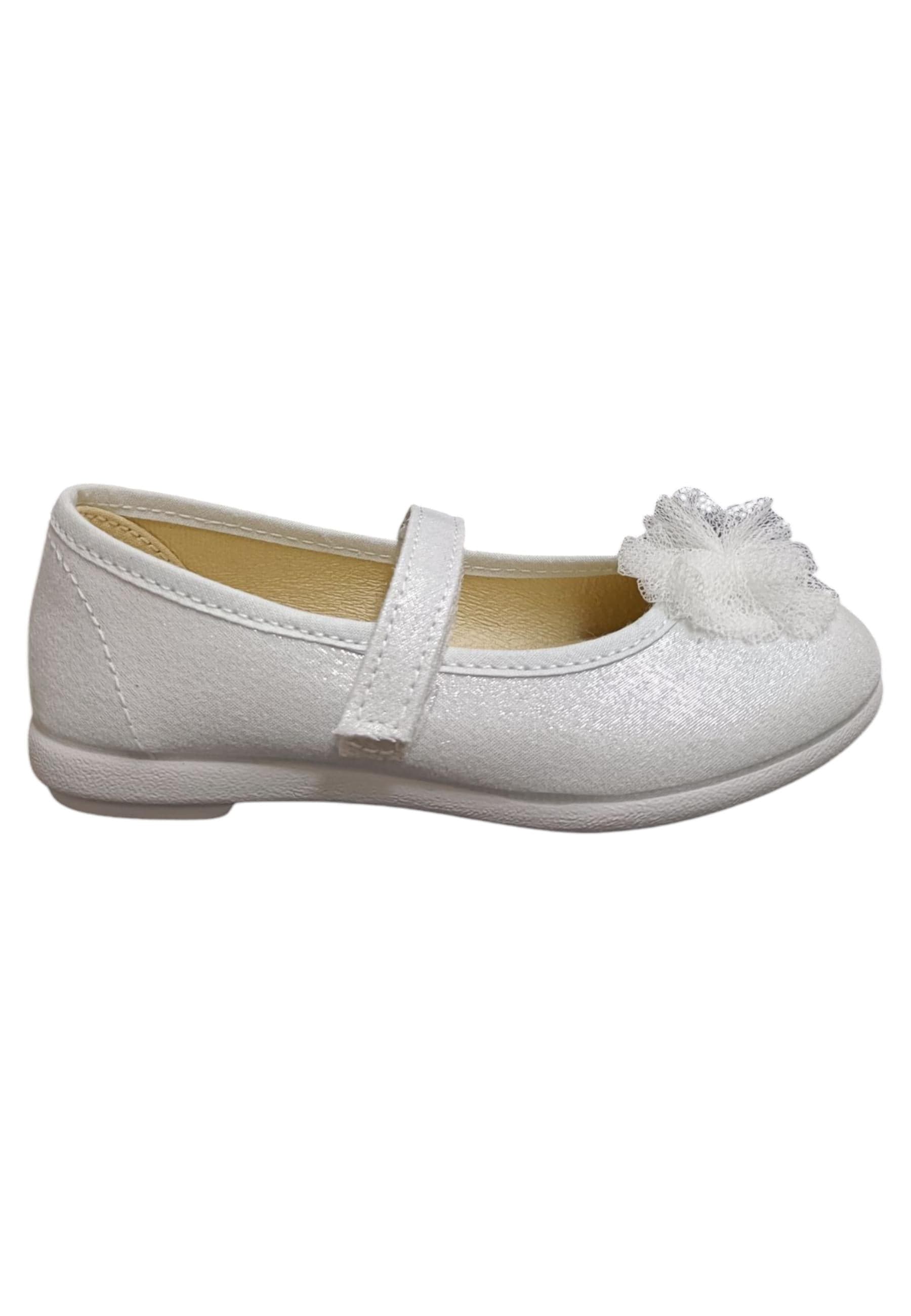 Ballerina bambina Vul-Ladi Candy argento tela velcro comfort style in Ballerine Scarpetteria Gica - Trani, commercioVirtuoso.it