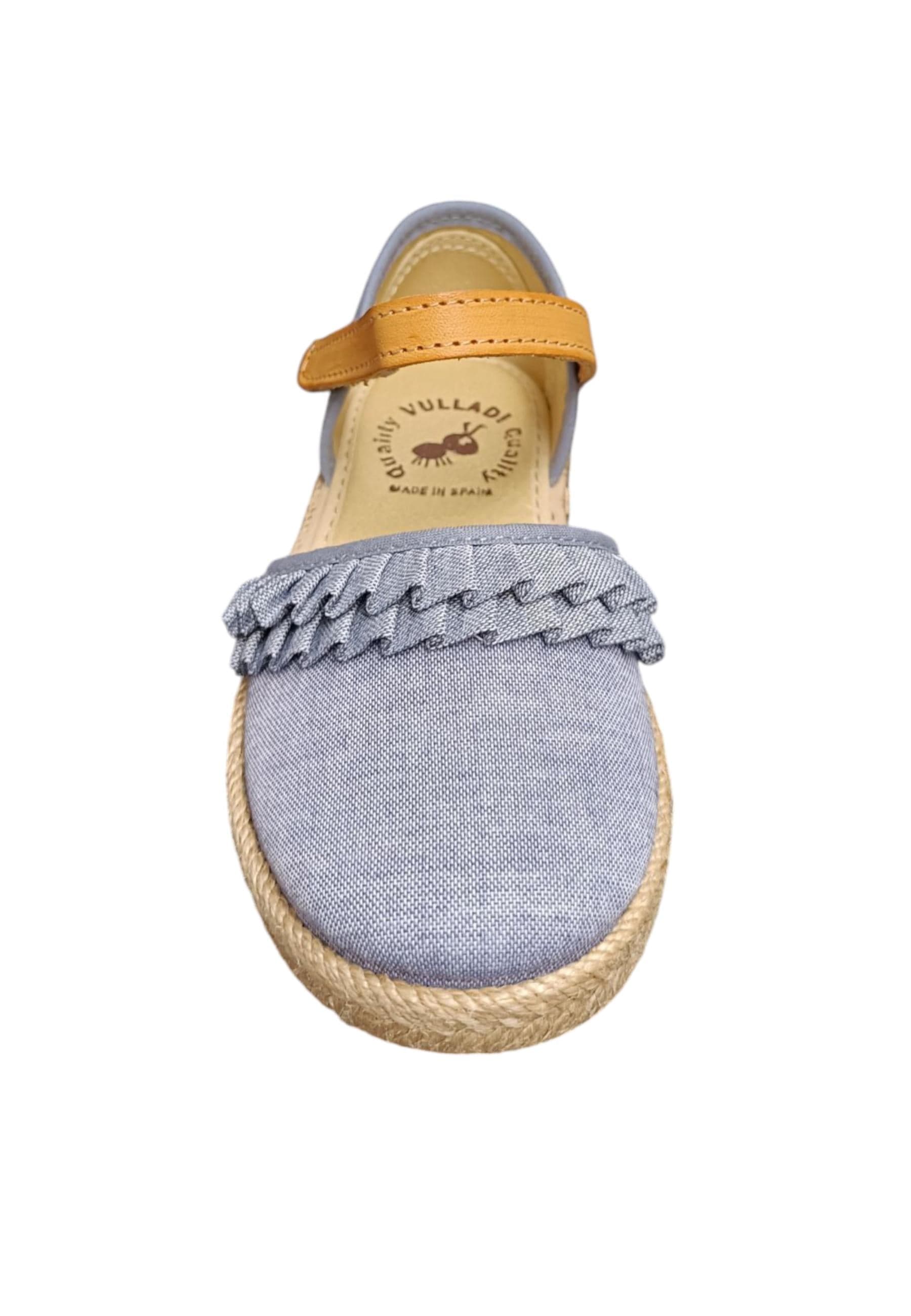 Espadrillas bambina Vul-Ladi Carla jeans tela velcro summer style in Ballerine Scarpetteria Gica - Trani, commercioVirtuoso.it