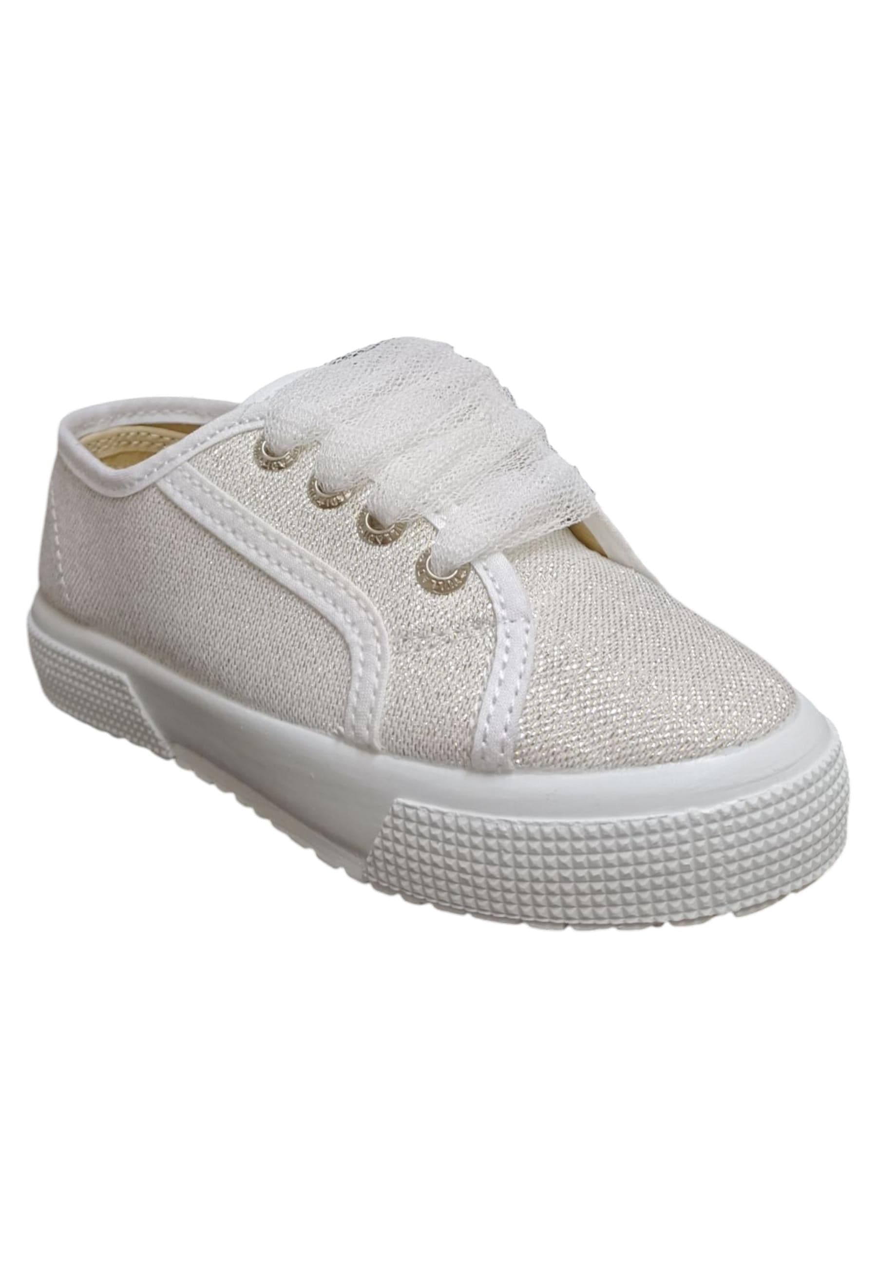 Scarpe sneakers Bambine e ragazze VUL-LADI super  bianco laccio in Ballerine Scarpetteria Gica - Trani, commercioVirtuoso.it