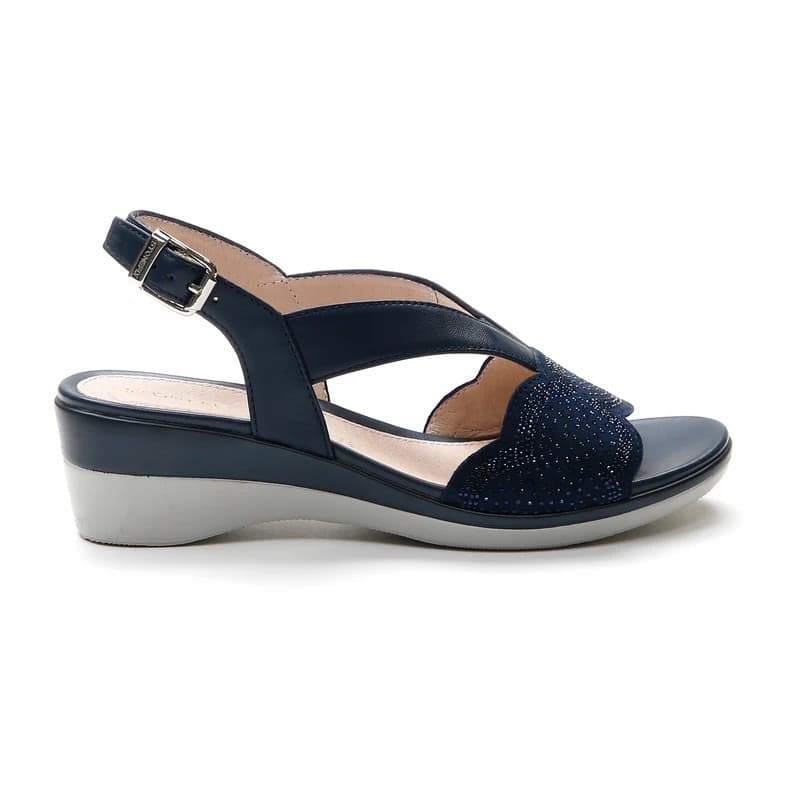 Stonefly sandalo Vanity III nappa blu 219077 - 2