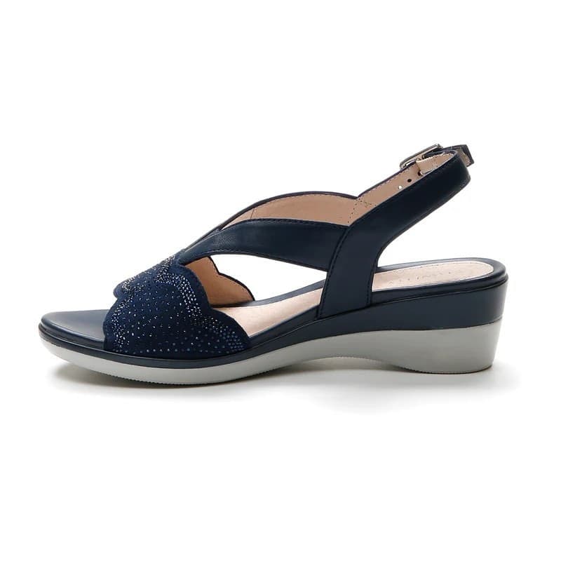 Stonefly sandalo Vanity III nappa blu 219077 - 3