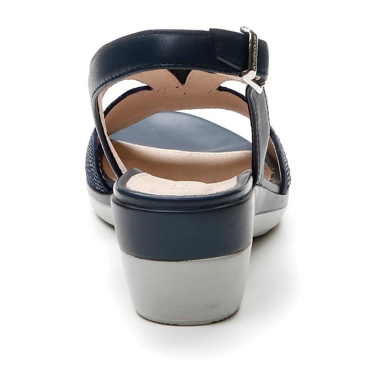 Stonefly sandalo Vanity III nappa blu 219077 - 5