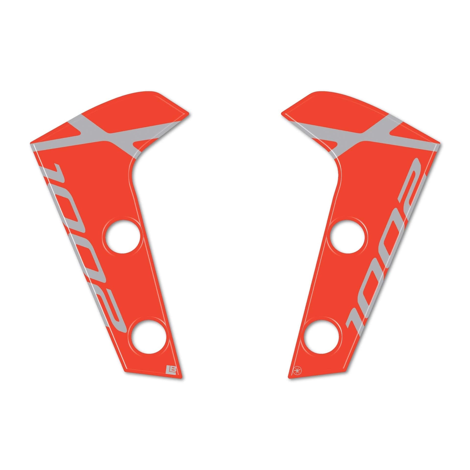 Adesivi Protezione Parasteli parafango compatibili con Morbidelli T1002VX 2025 - 2