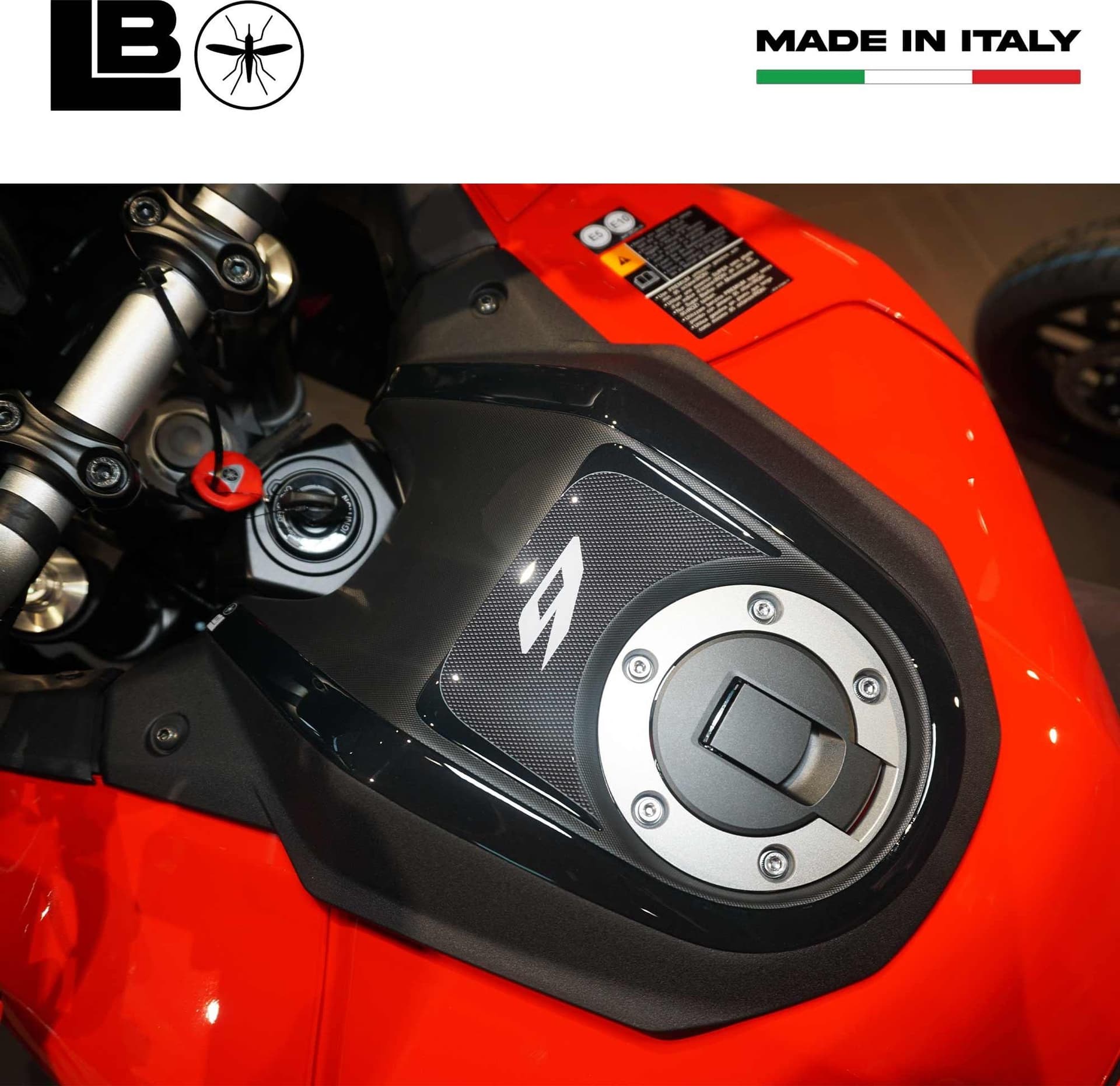Paraserbatoio Adesivo ALTO serbatoio moto compatibile con Yamaha Tracer 9 2025 - 3