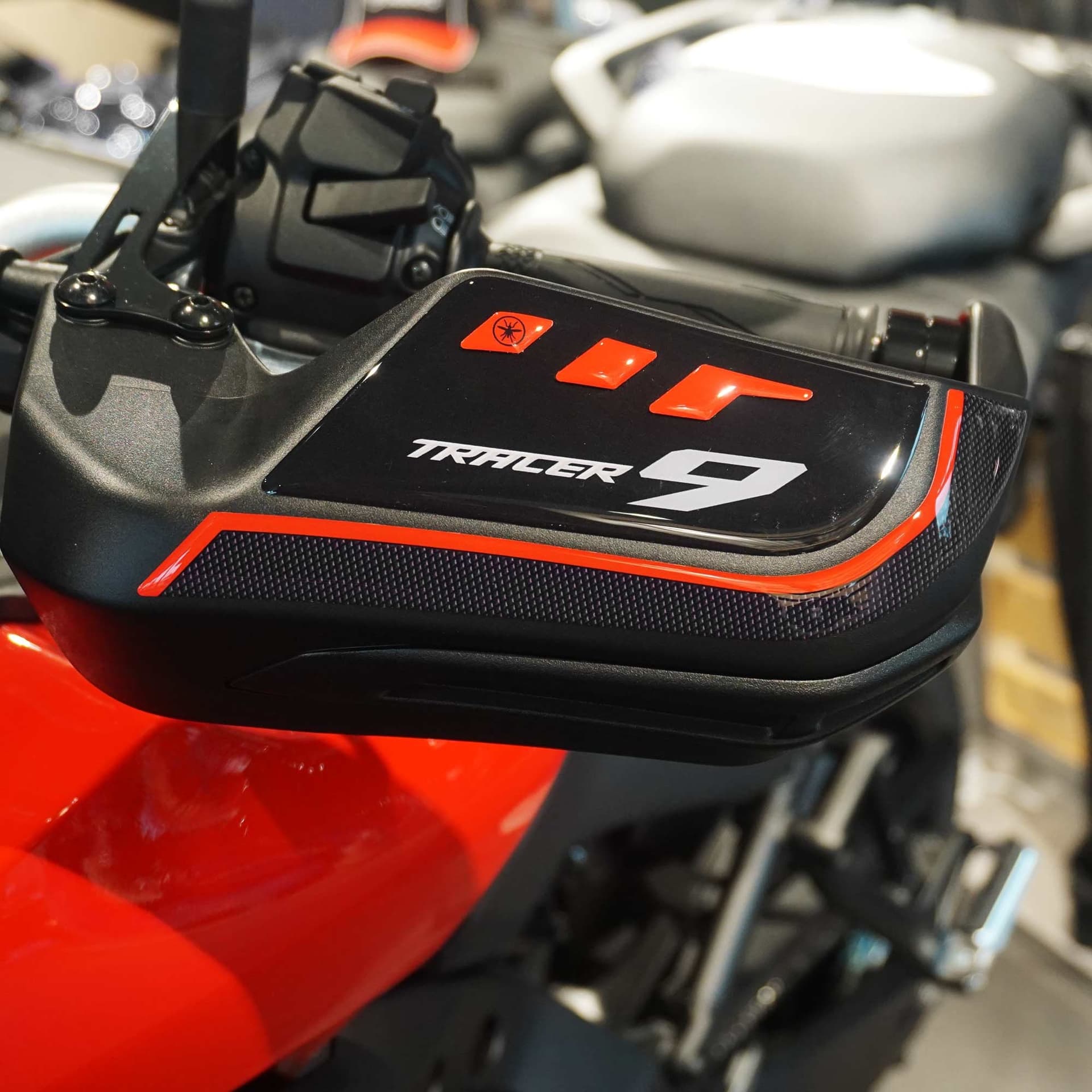 Adesivi Gel 3D Protezioni Paramani moto compatibili con Yamaha Tracer 9 2025 - 3