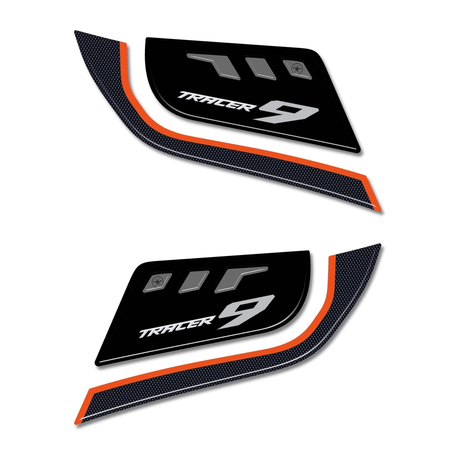 Adesivi Gel 3D Protezioni Paramani moto compatibili con Yamaha Tracer 9 2026 - 2