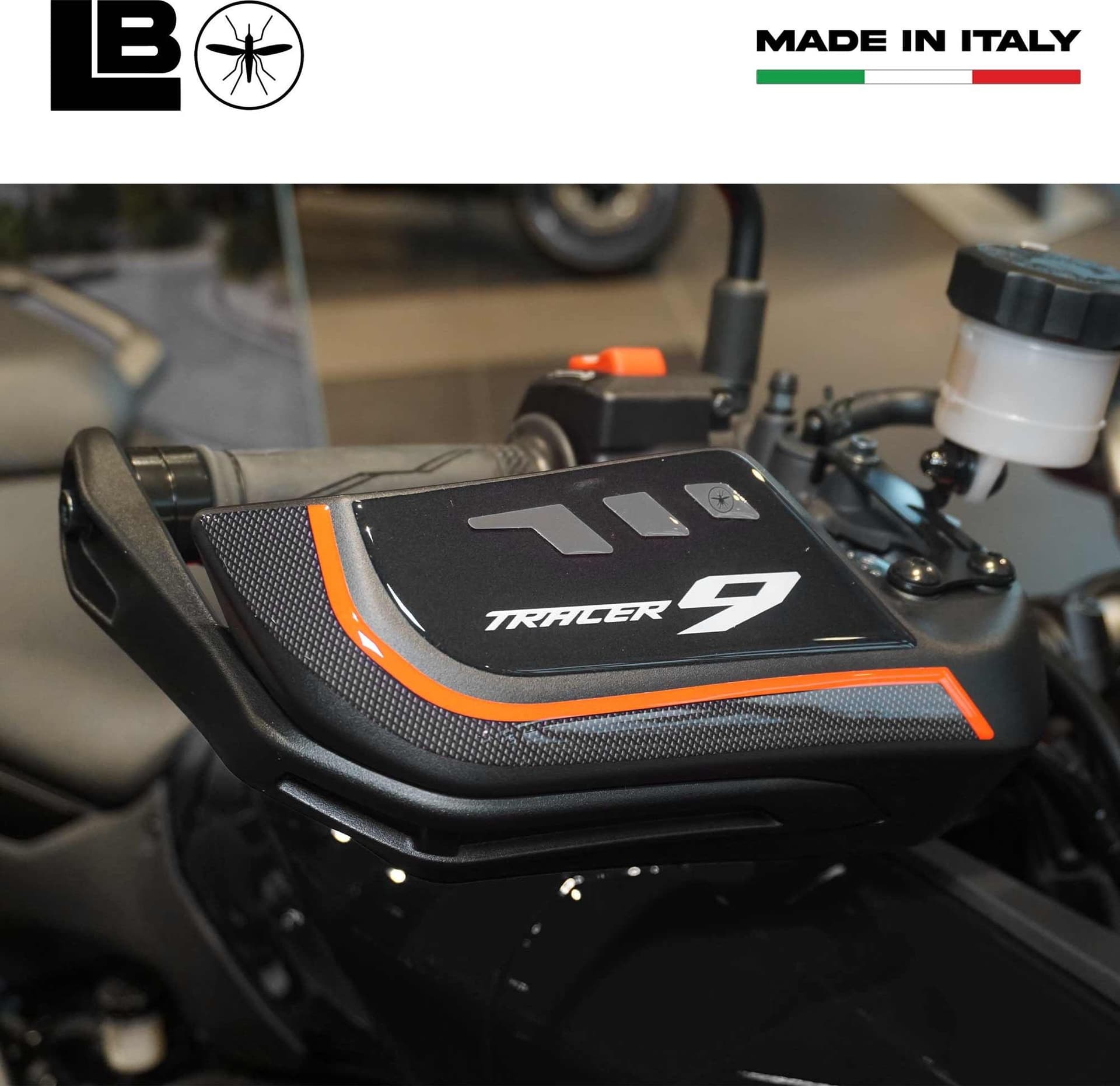 Adesivi Gel 3D Protezioni Paramani moto compatibili con Yamaha Tracer 9 2026 - 3