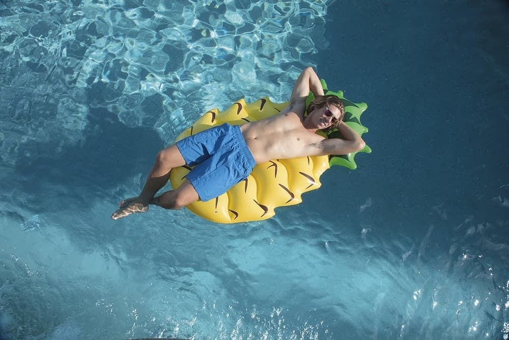 MATERASSO GONFIABILE MARE DESIGN FRUTTA ASSORTITA ANANAS FRAGOLA ANGURIA LIME 016127 - 26