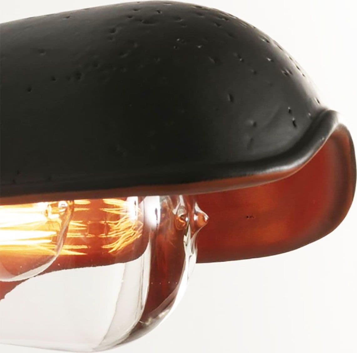 Applique esterno Toscot BISTRO 1182 IP44 E27 LED terracotta artigianale lampada parete giardino - 3