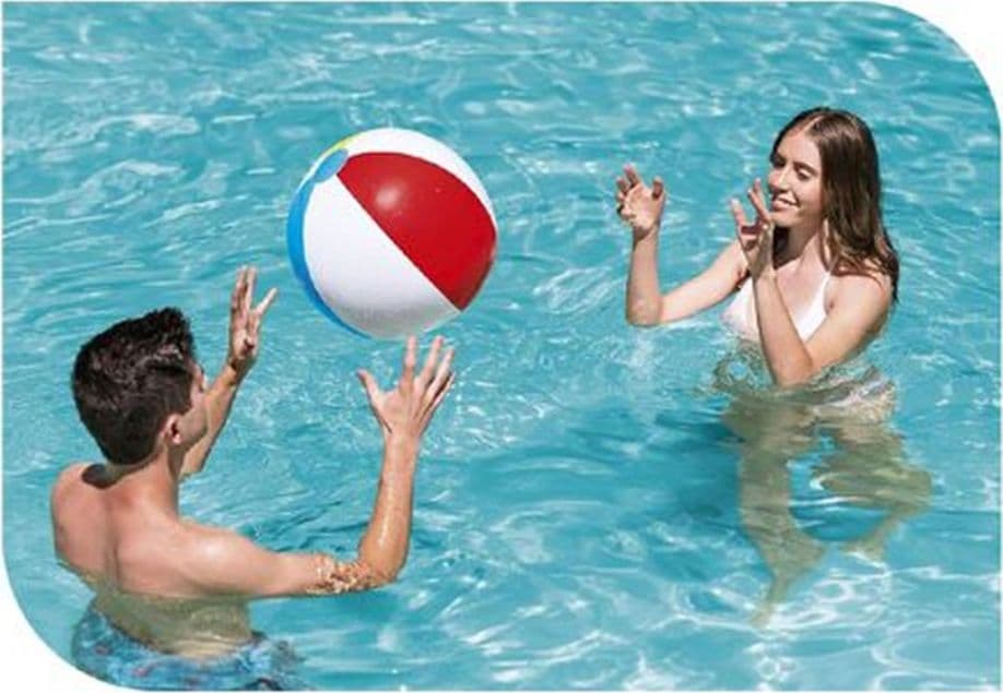 PALLONE PALLA DA SPIAGGIA MARE PISCINA A SPICCHI GONFIABILE 61 CM DIVERTIMENTO 019947 - 5