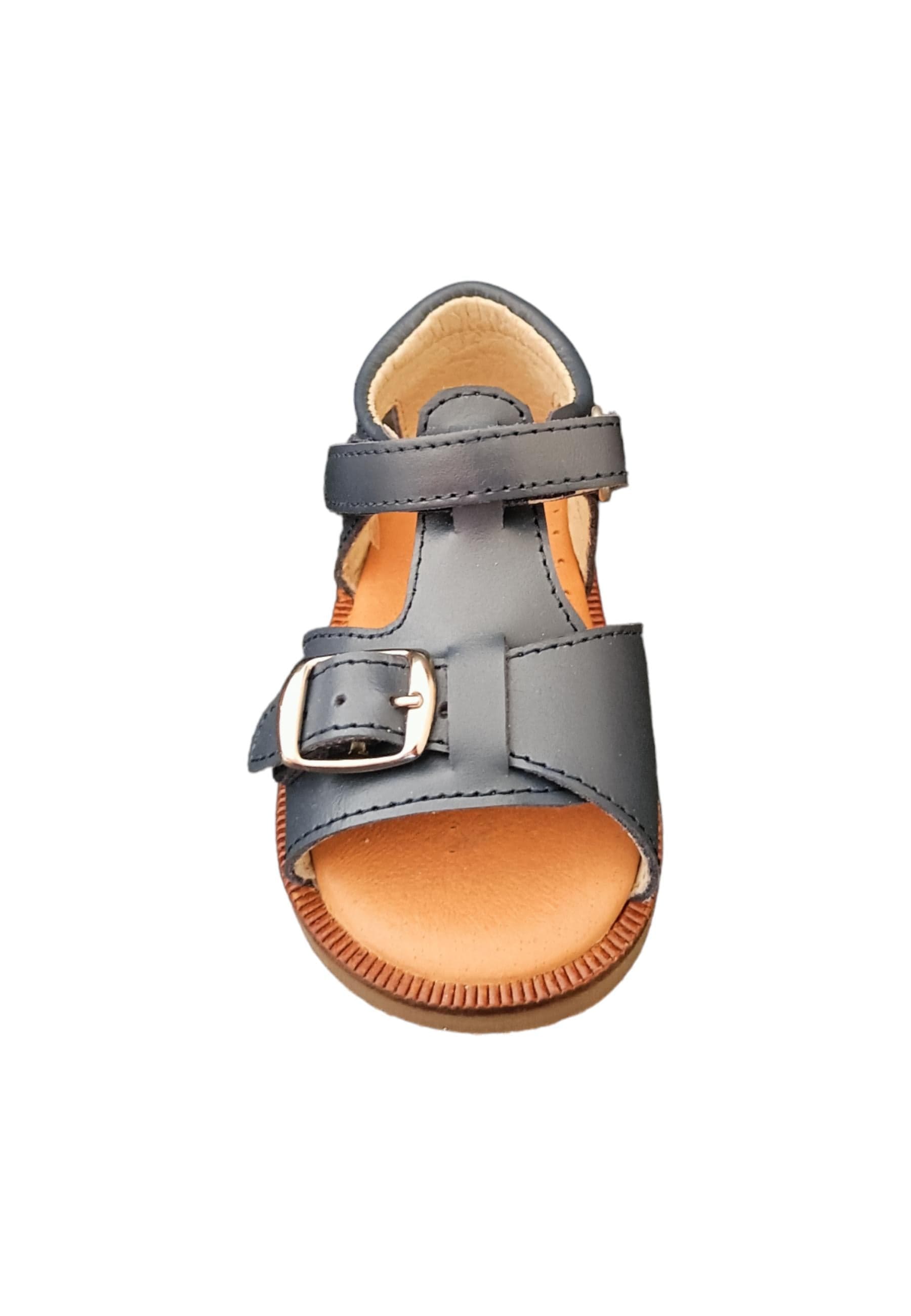 Scarpe sandalo tallonato Bambini panyno HORMA  blue velcro in Ballerine Scarpetteria Gica - Trani, commercioVirtuoso.it