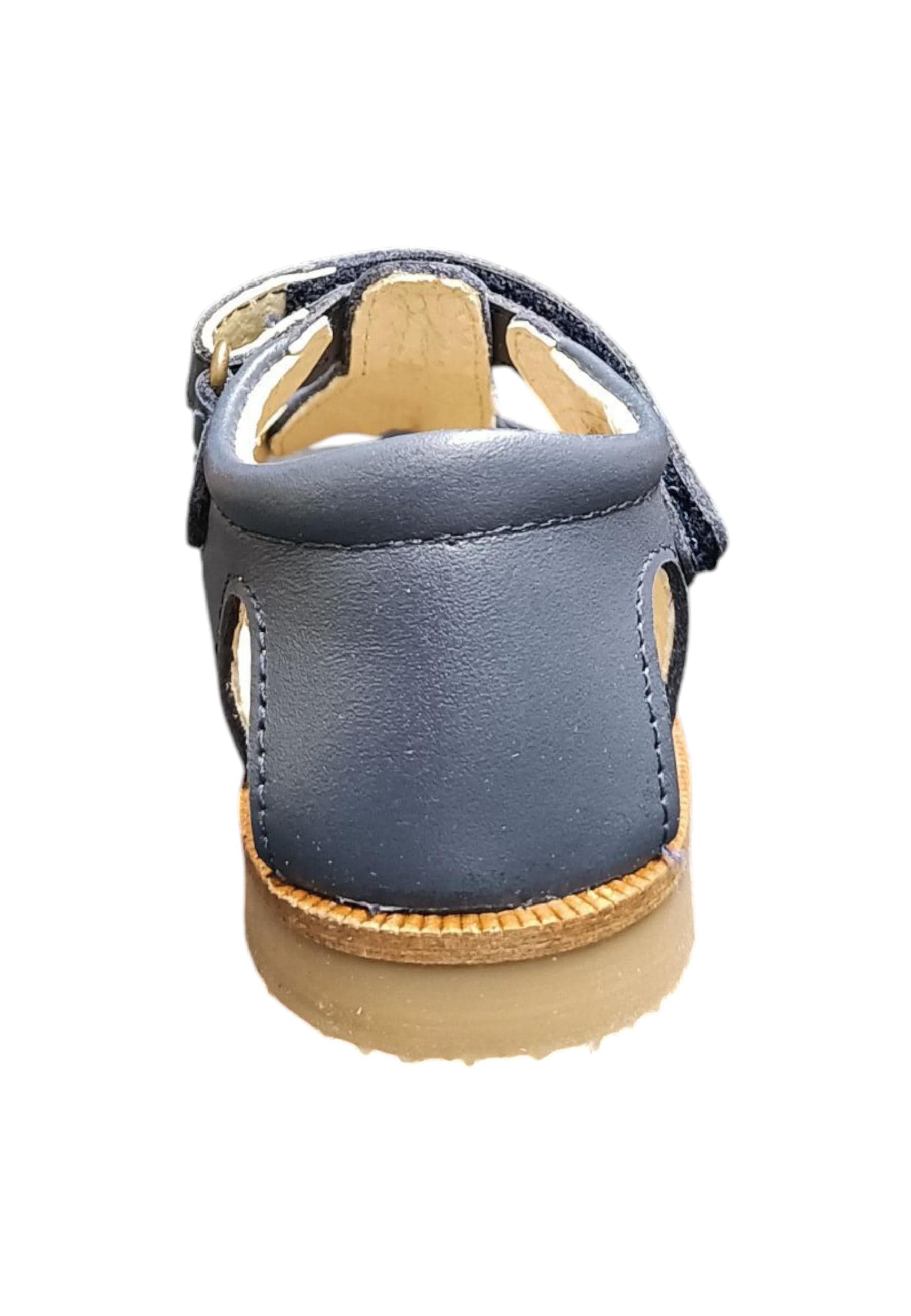Scarpe sandalo tallonato Bambini panyno HORMA  blue velcro in Ballerine Scarpetteria Gica - Trani, commercioVirtuoso.it