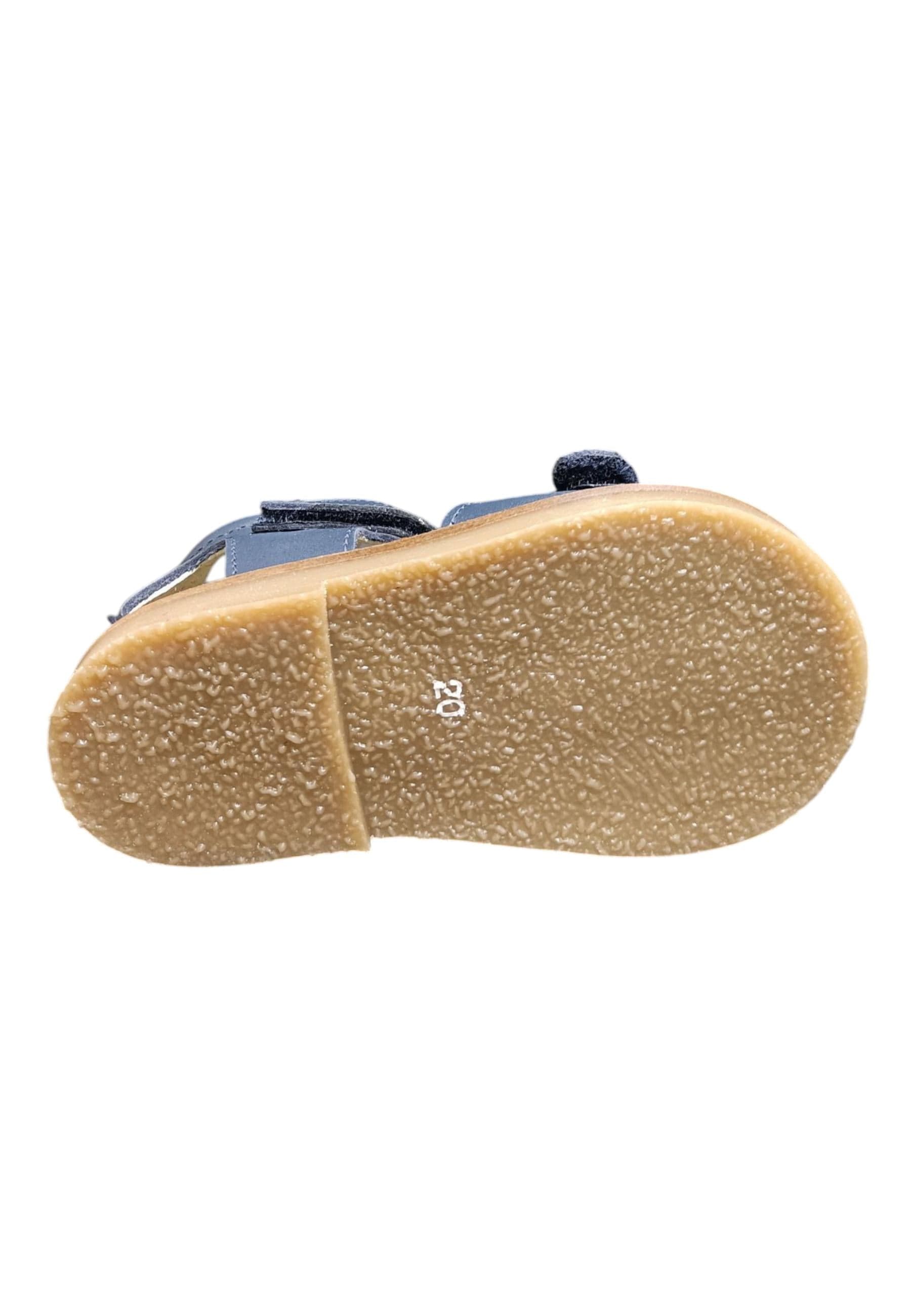 Scarpe sandalo tallonato Bambini panyno HORMA  blue velcro in Ballerine Scarpetteria Gica - Trani, commercioVirtuoso.it