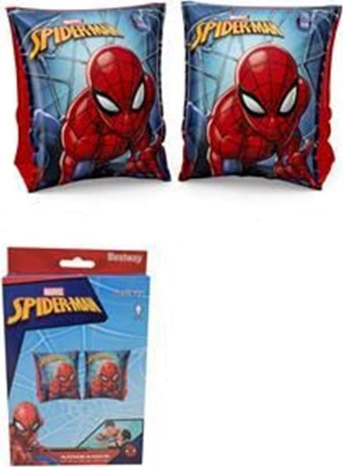 BRACCIOLI GONFIABILI STAMPA SPIDERMAN 23X15CM MARE PISCINA ESTATE PER BAMBINI 019943 - 5