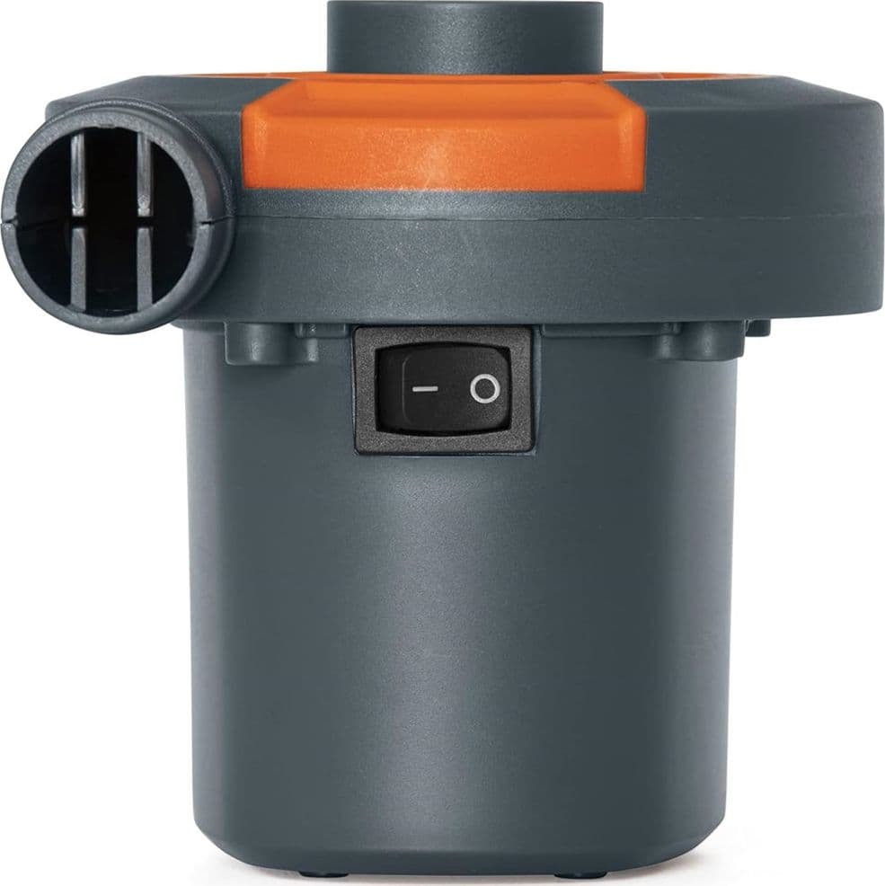 POMPA AD ARIA ELETTRICA DI GONFIAGGIO CON ADATTATORI PER VALVOLE 220V PORTATILE 020053 - 9