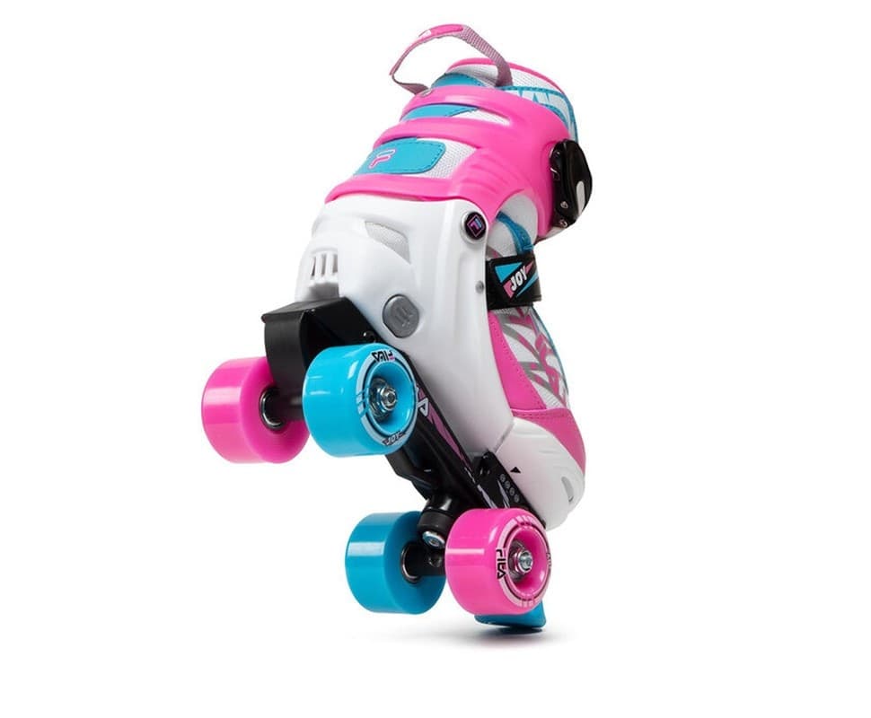 Fila Skates Pattini 4 ruote JOY G WHITE/PINK/LIGHTBLUE - 3