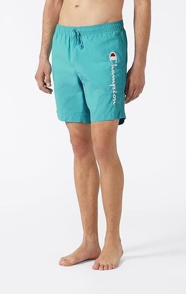 Champion BEACHSHORT Crinckle Taslon Water Repellent gr.125 Uomo Azzurro - 3