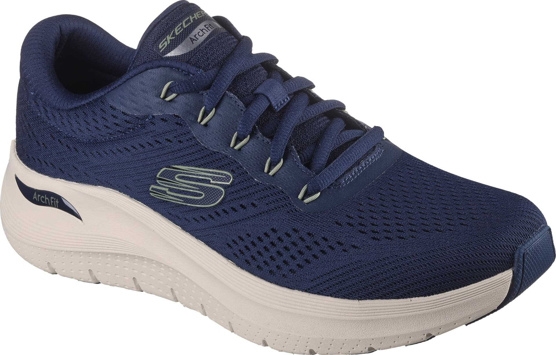Skechers Arch Fit 2.0, Sport Uomo, Navy Mesh Sintetico in Sneaker casual 3A Moda Mare Sport - Bellaria Igea Marina, commercioVirtuoso.it