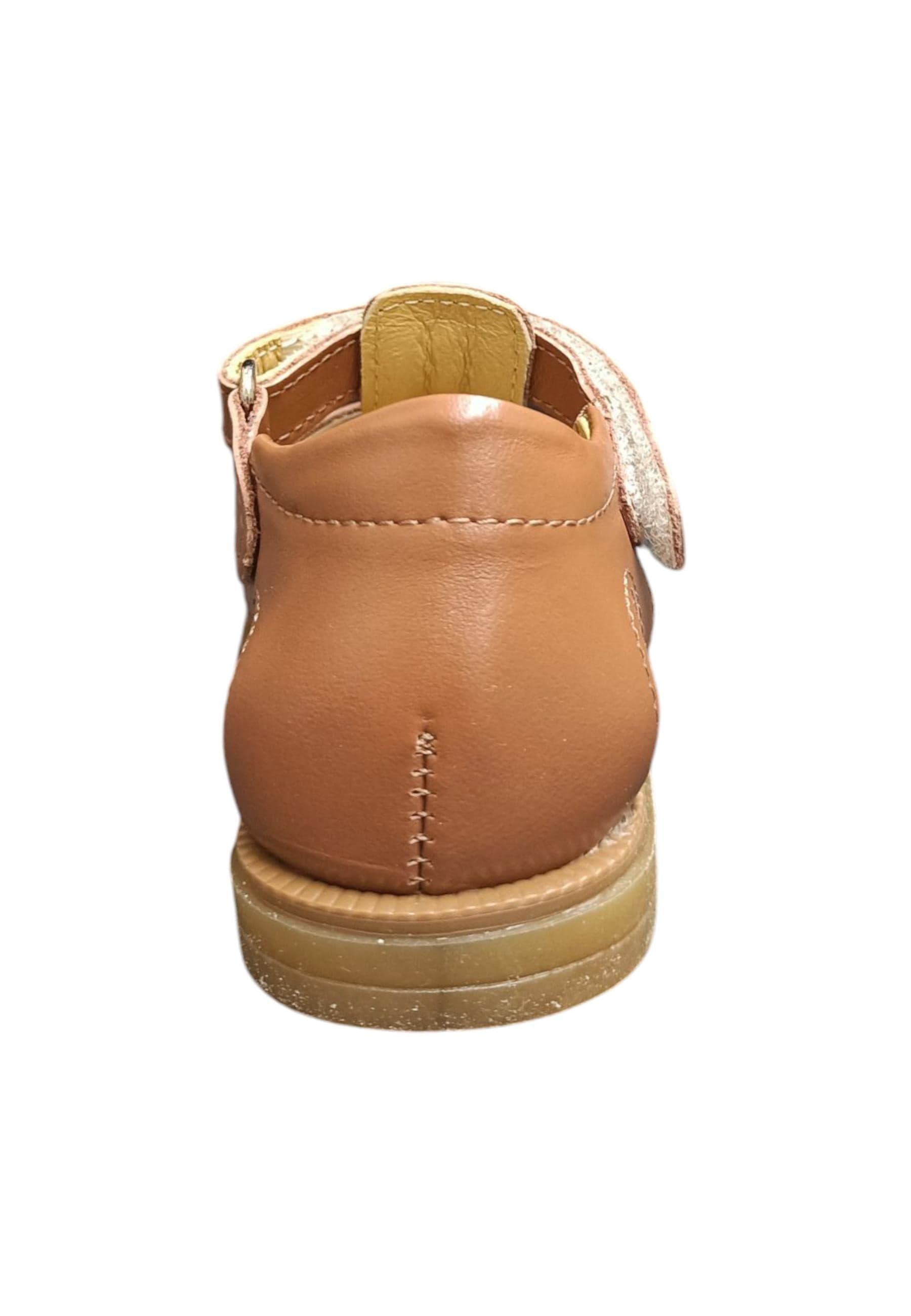 Scarpe occhi di bue-semiaperto Bambini platis open classic  cuoio velcro in Sandali Scarpetteria Gica - Trani, commercioVirtuoso.it