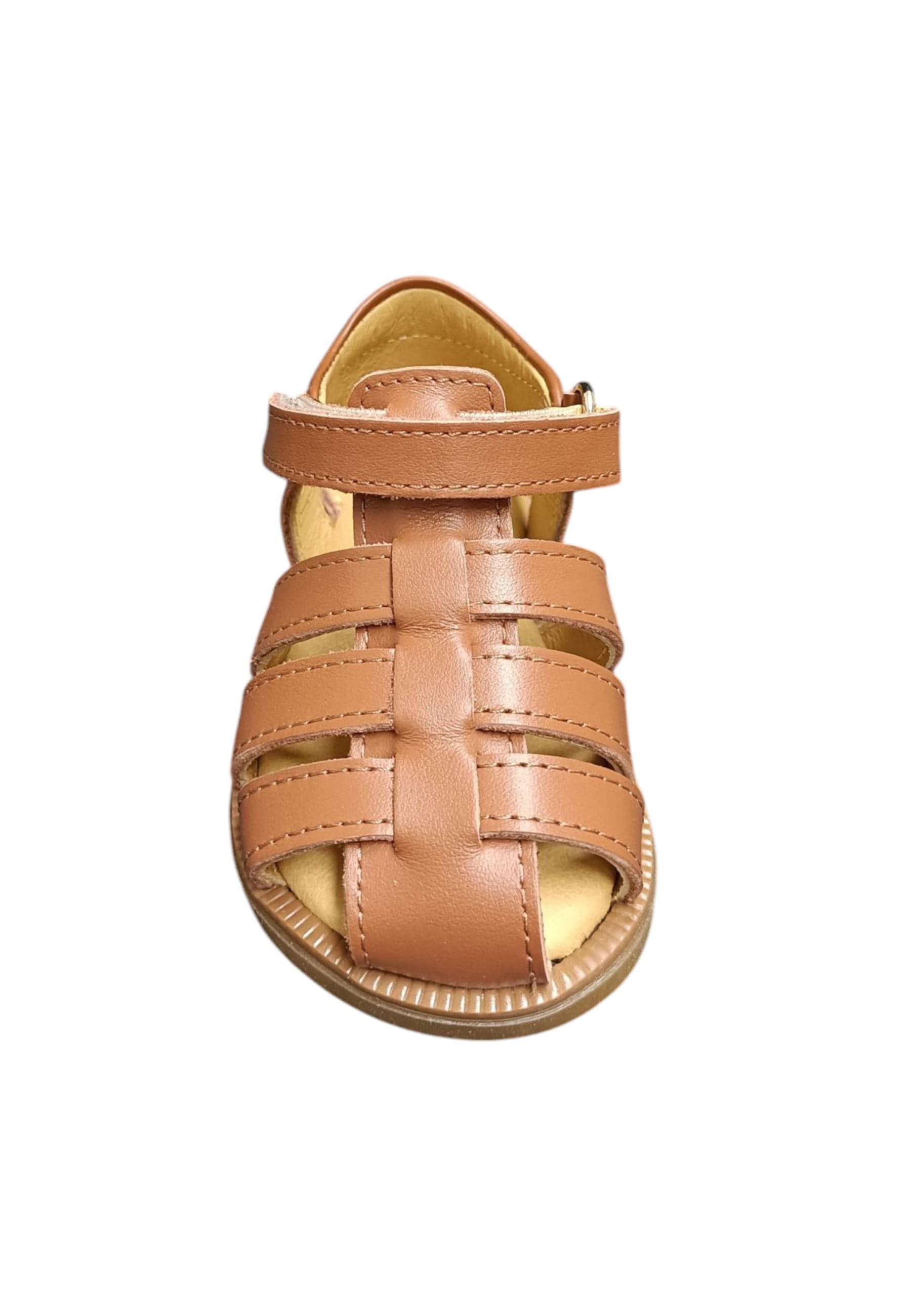Scarpe occhi di bue-semiaperto Bambini platis open classic  cuoio velcro in Sandali Scarpetteria Gica - Trani, commercioVirtuoso.it