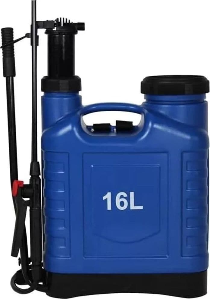 SPRUZZATORE A SPALLA A PRESSIONE PER PRODOTTI GIARDINO A ZAINO DA 16LT CON LANCIA 016543 - 4