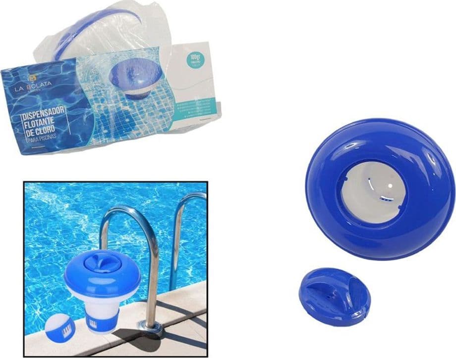 DISTRIBUTORE GALLEGGIANTE DI CLORO PULITORE PER PISCINA VASCHE IDROMASSAGGIO 017051 - 7