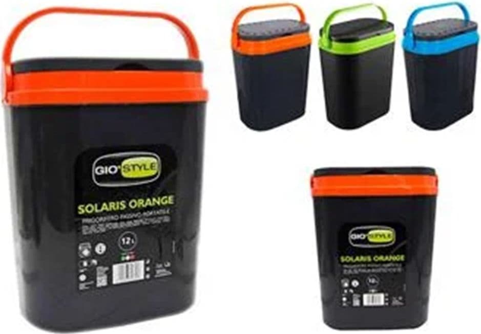 FRIGO FRIGORIFERO PASSIVO PORTATILE SOLARIS TERMICO DA 12 LT 29,5X19,5X37,5CM VIAGGIO - 11