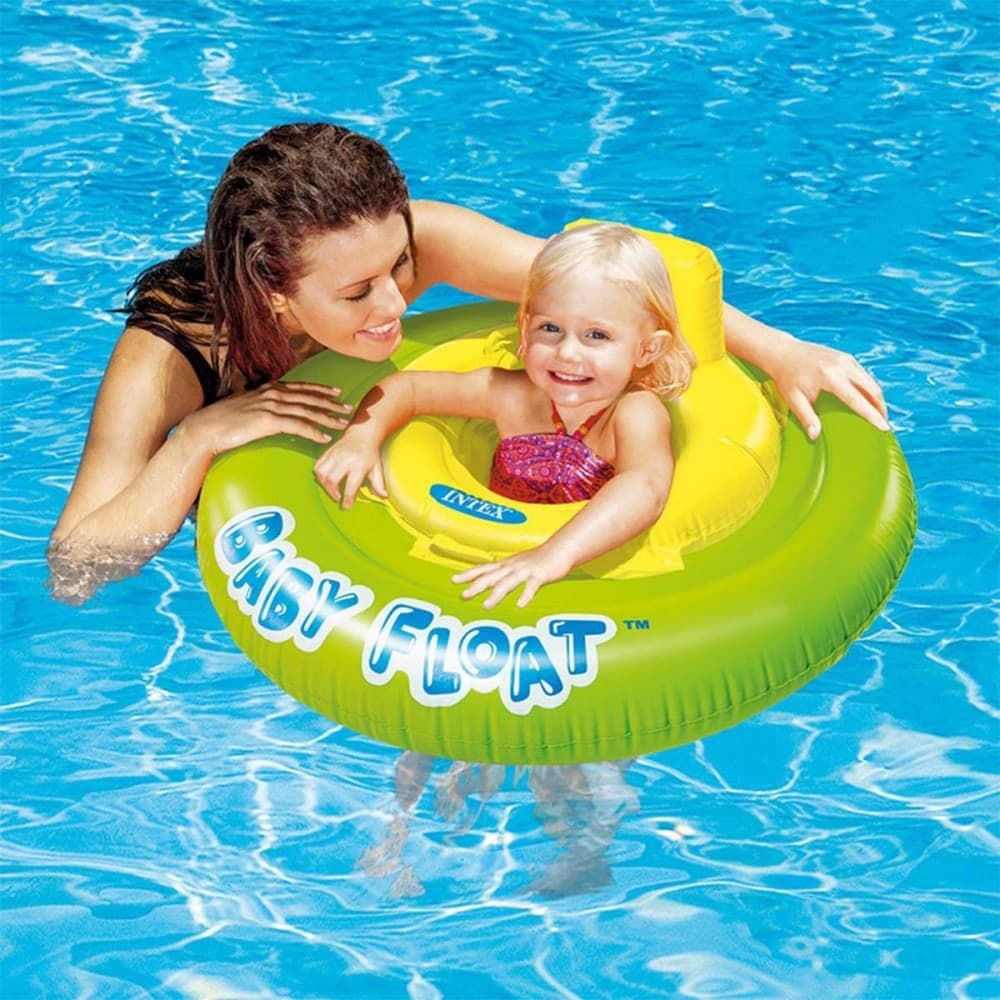 SALVAGENTE GONFIABILE FLUO BAMBINO NEONATO MARE CON MUTANDINA SCHIENALE 76 CM 019973 - 2
