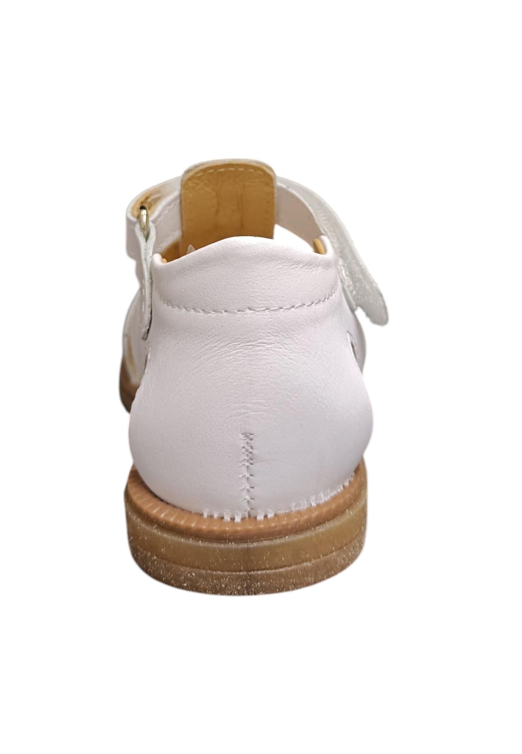 Scarpe occhi di bue-semiaperto Bambini platis open classic  bianco velcro in Sandali Scarpetteria Gica - Trani, commercioVirtuoso.it