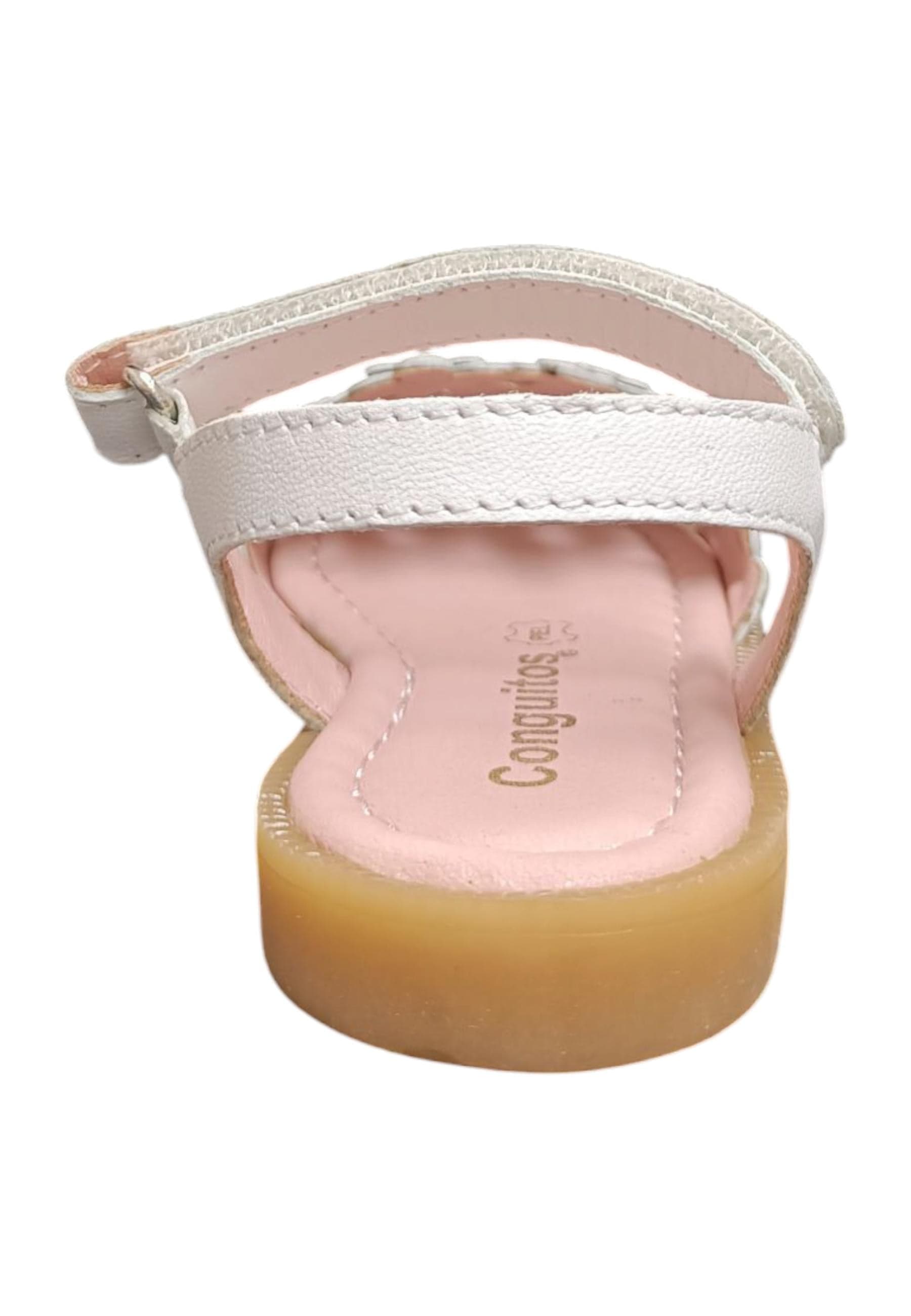 Sandali bambina Conguitos Buckle bianco pelle in Ballerine Scarpetteria Gica - Trani, commercioVirtuoso.it