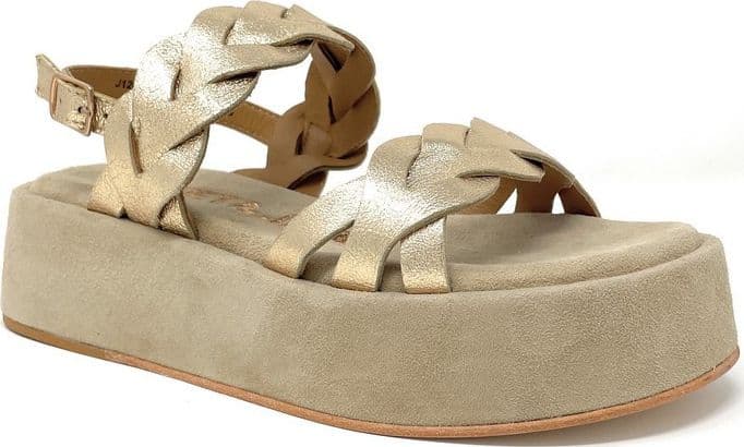 Janet & Janet sandali donna Ivette gold J-120 - 2