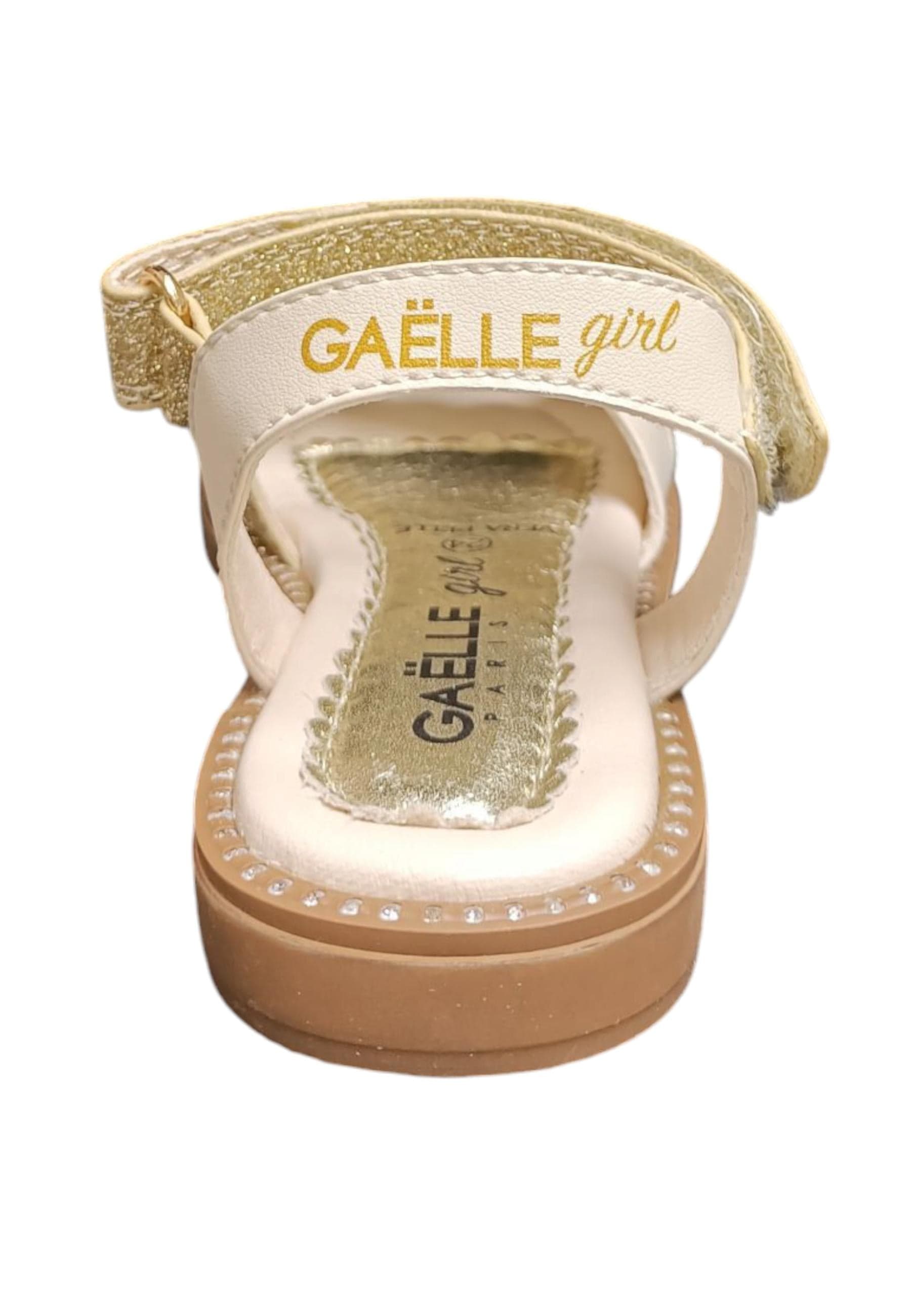 Sandali bambina Gaelle Queen platino pelle glitter in Ballerine Scarpetteria Gica - Trani, commercioVirtuoso.it