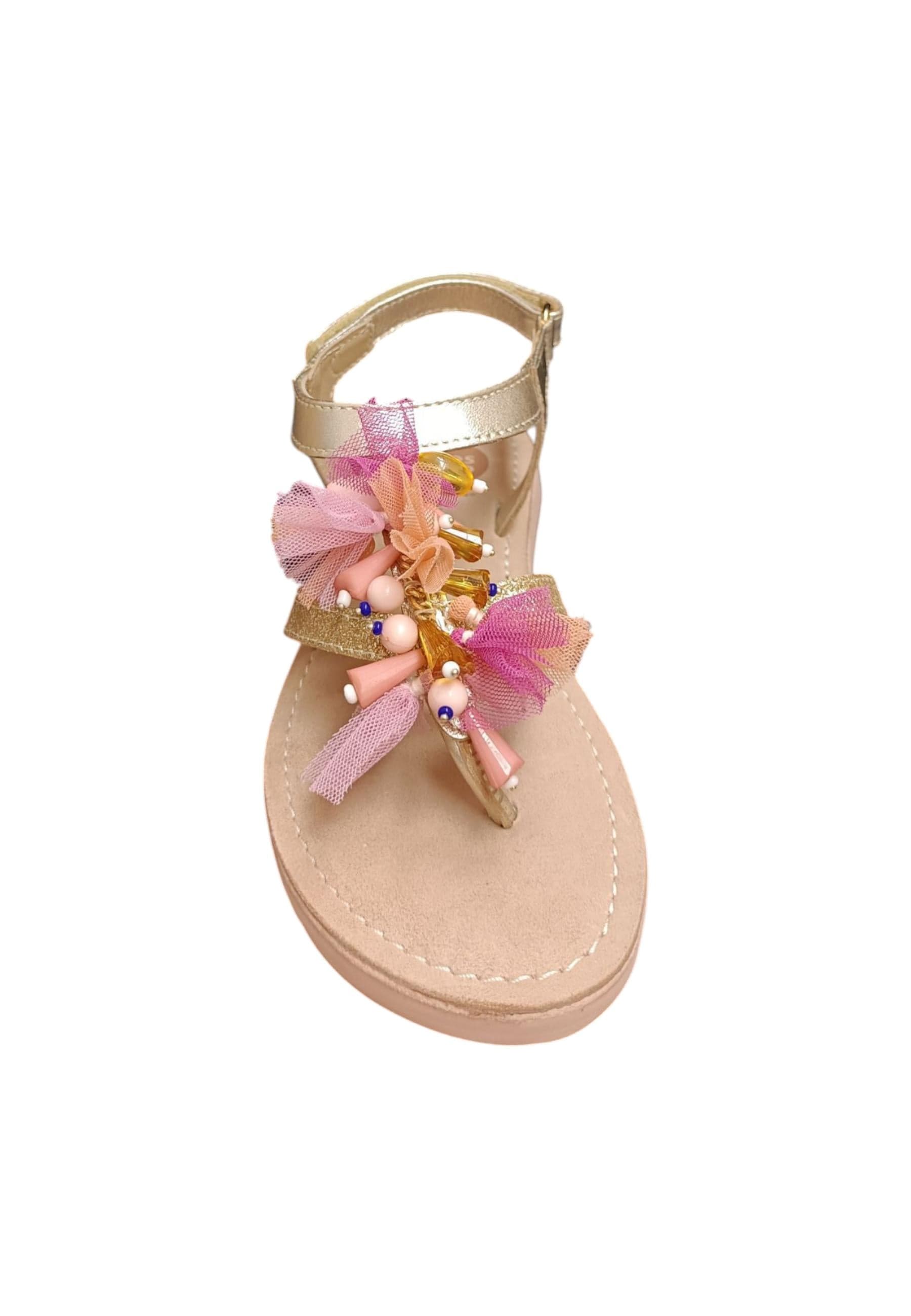 Sandalo bambina Gioseppo Oakham multicolor pelle velcro comfort elegance in Ballerine Scarpetteria Gica - Trani, commercioVirtuoso.it