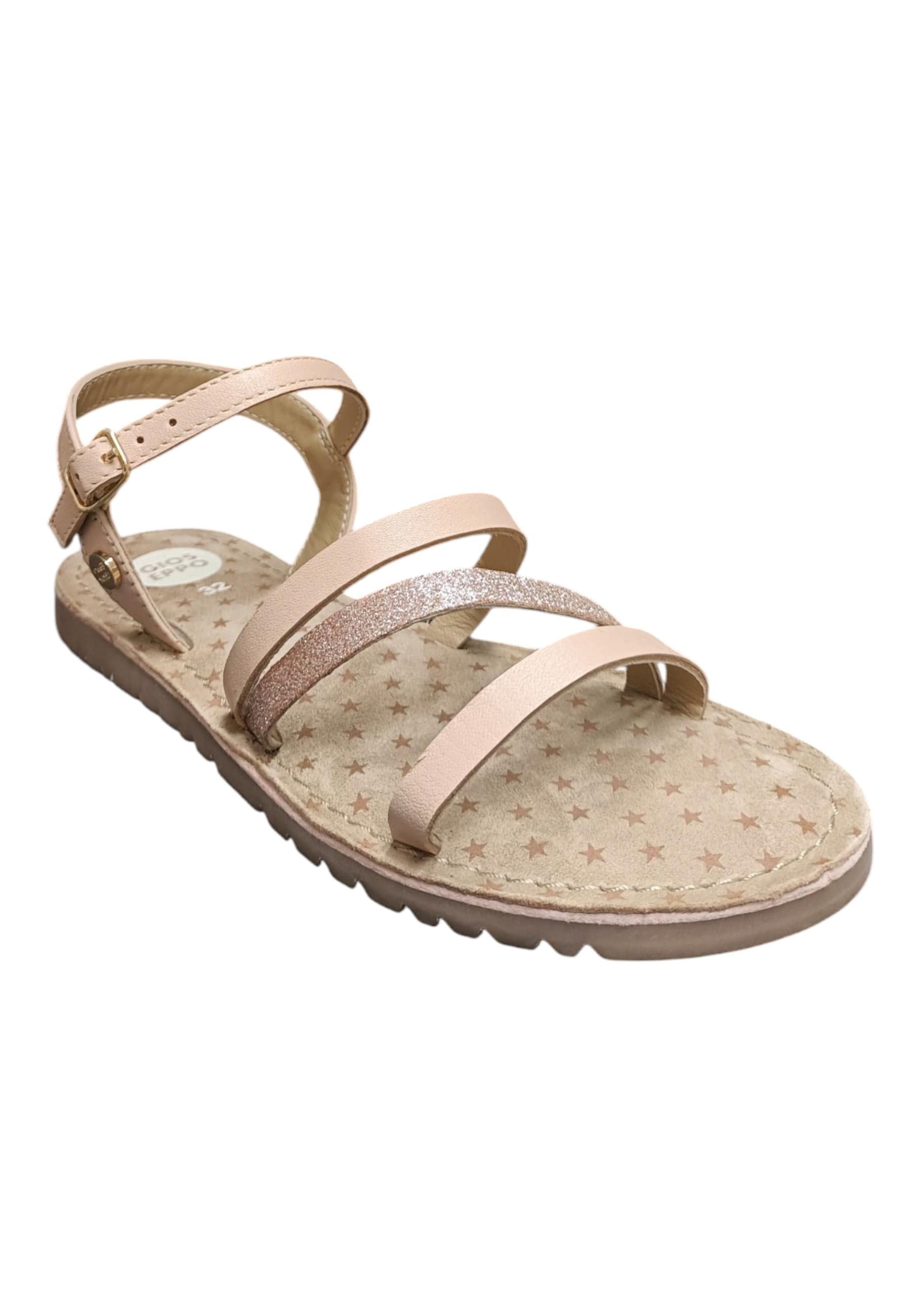 Sandalo bambina Gioseppo Vershire rosa pelle fibbia comfort elegance in Ballerine Scarpetteria Gica - Trani, commercioVirtuoso.it