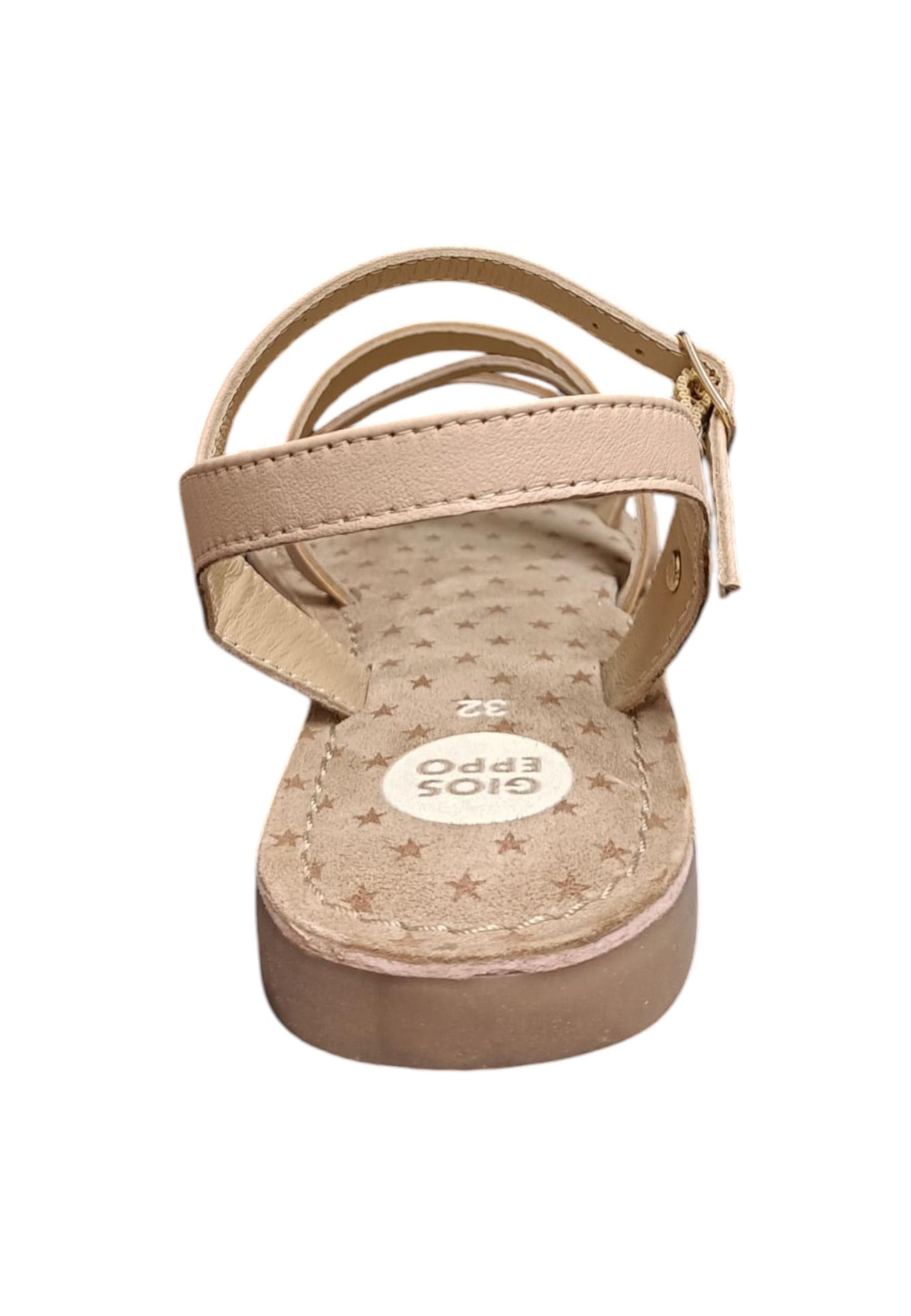 Sandalo bambina Gioseppo Vershire rosa pelle fibbia comfort elegance in Ballerine Scarpetteria Gica - Trani, commercioVirtuoso.it