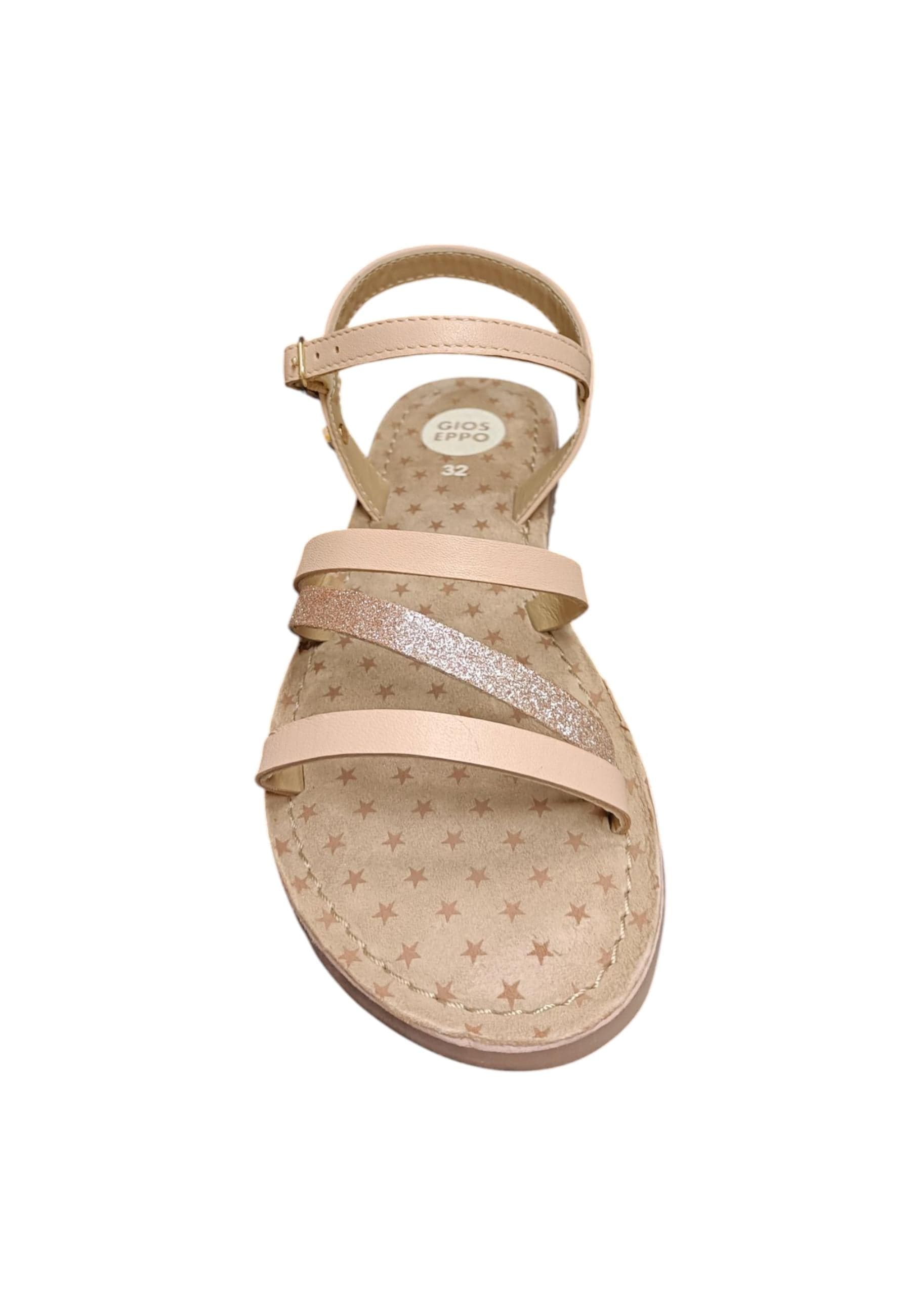 Sandalo bambina Gioseppo Vershire rosa pelle fibbia comfort elegance in Ballerine Scarpetteria Gica - Trani, commercioVirtuoso.it
