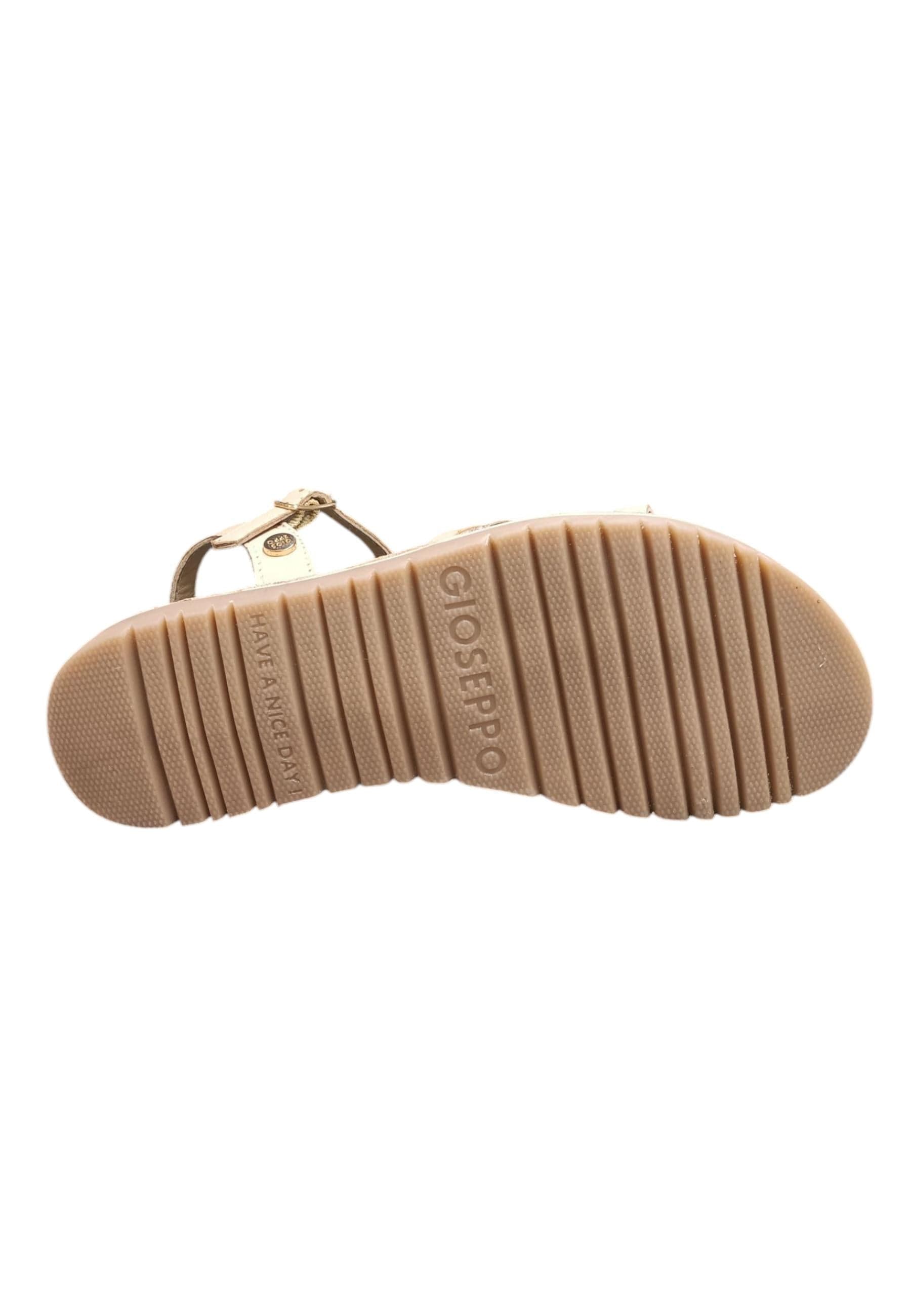 Sandalo bambina Gioseppo Vershire rosa pelle fibbia comfort elegance - 5