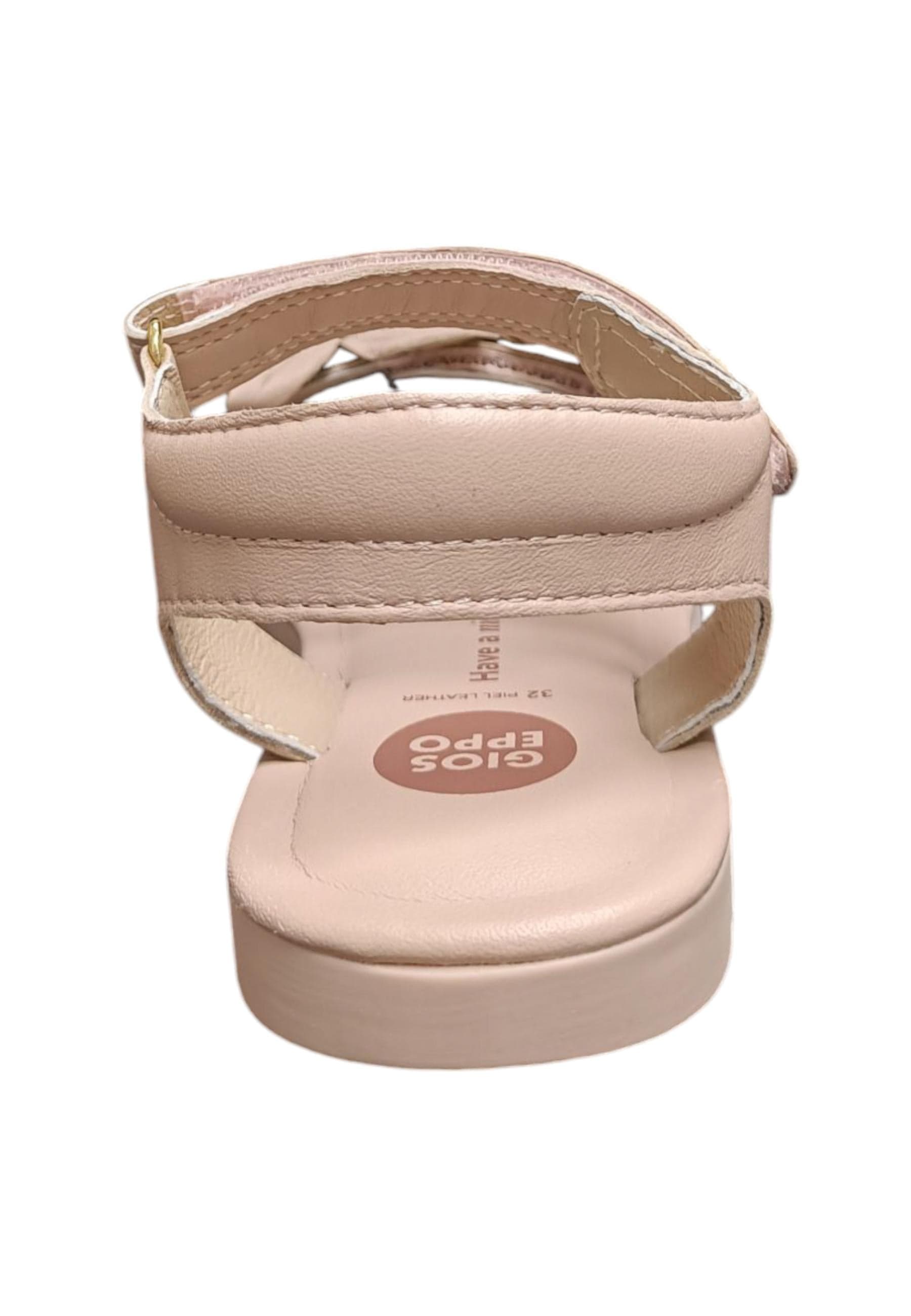 Sandalo bambina Gioseppo Marinette rosa pelle velcro comfort elegance in Ballerine Scarpetteria Gica - Trani, commercioVirtuoso.it