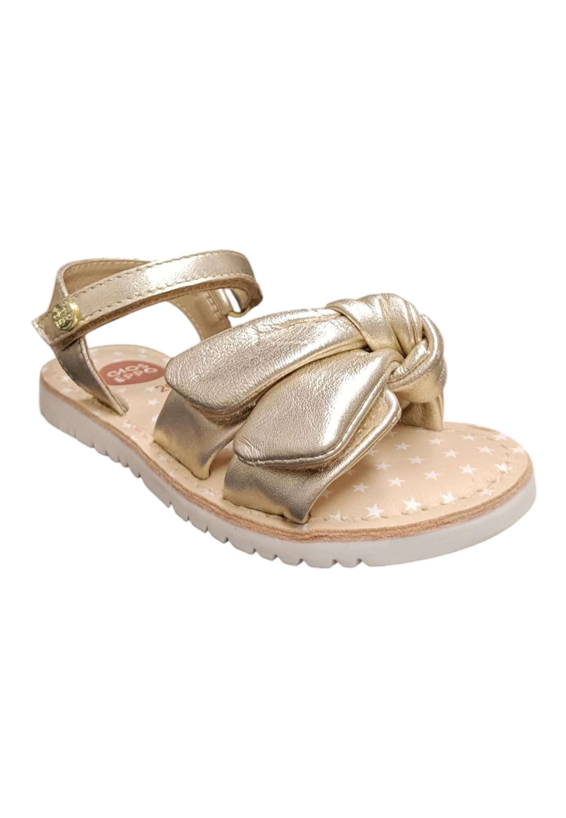 Sandali bambina Gioseppo Wareham platino pelle in Ballerine Scarpetteria Gica - Trani, commercioVirtuoso.it