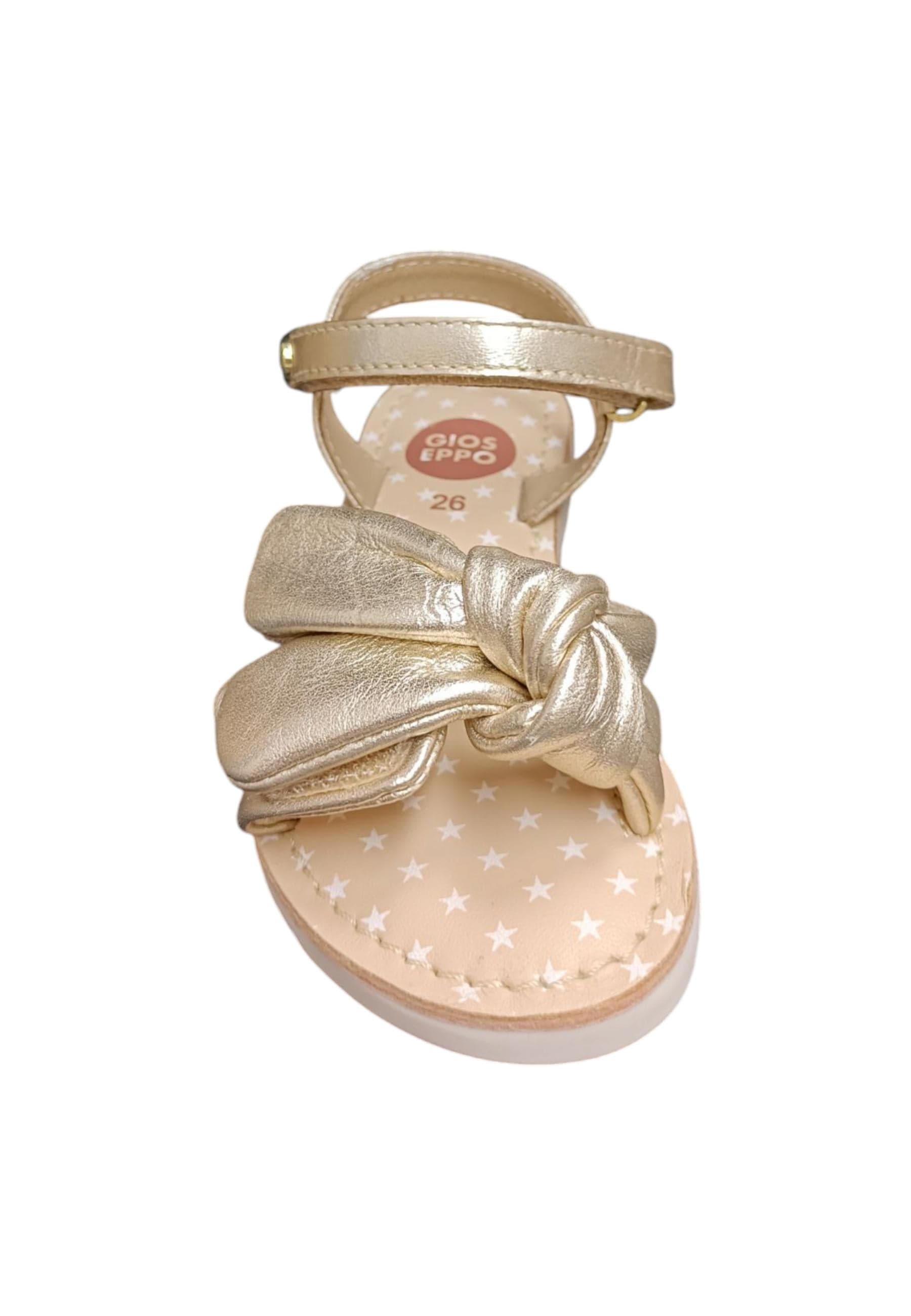 Sandali bambina Gioseppo Wareham platino pelle in Ballerine Scarpetteria Gica - Trani, commercioVirtuoso.it